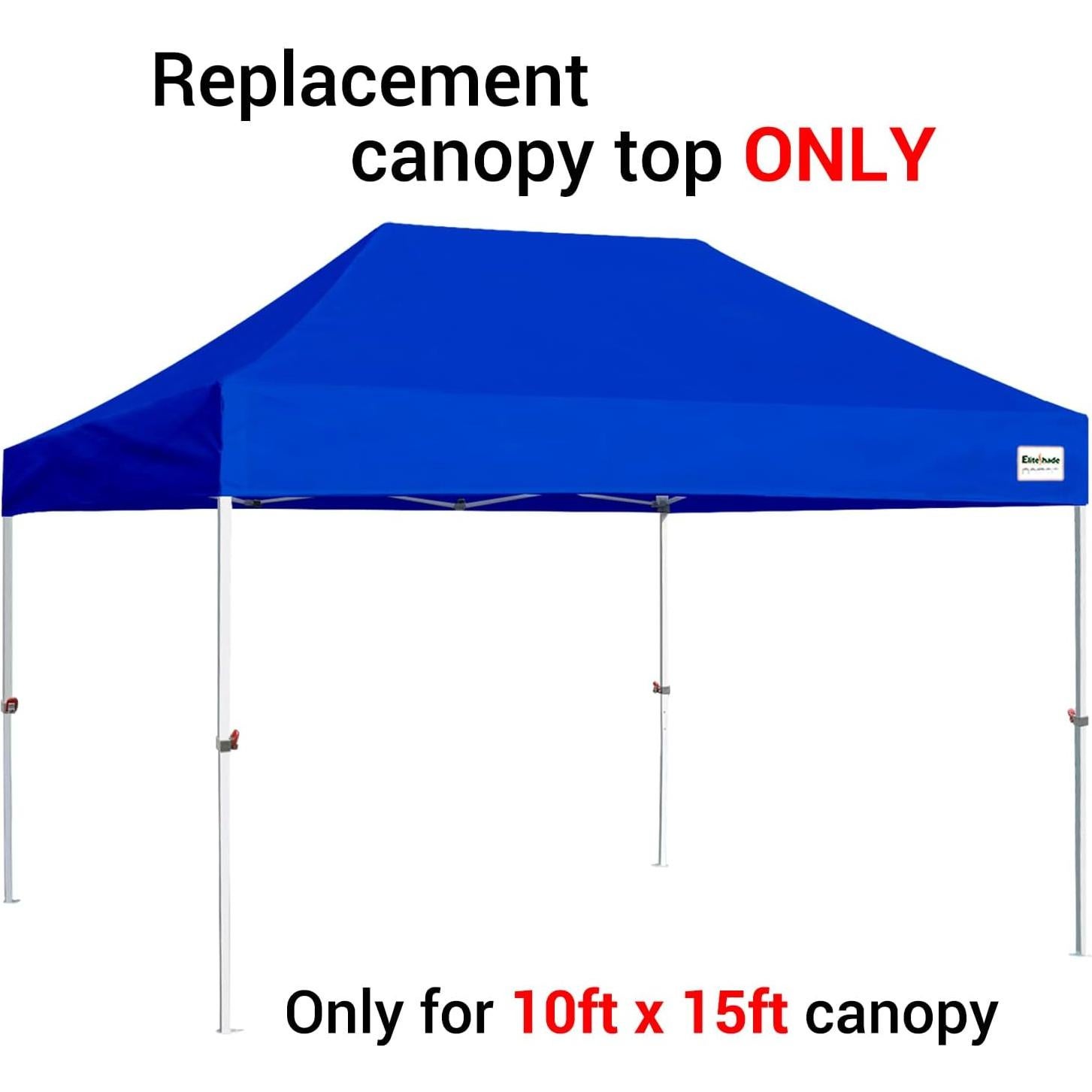 Cubierta Superior EliteShade 3.05x4.57m Carpa Plegable Azul