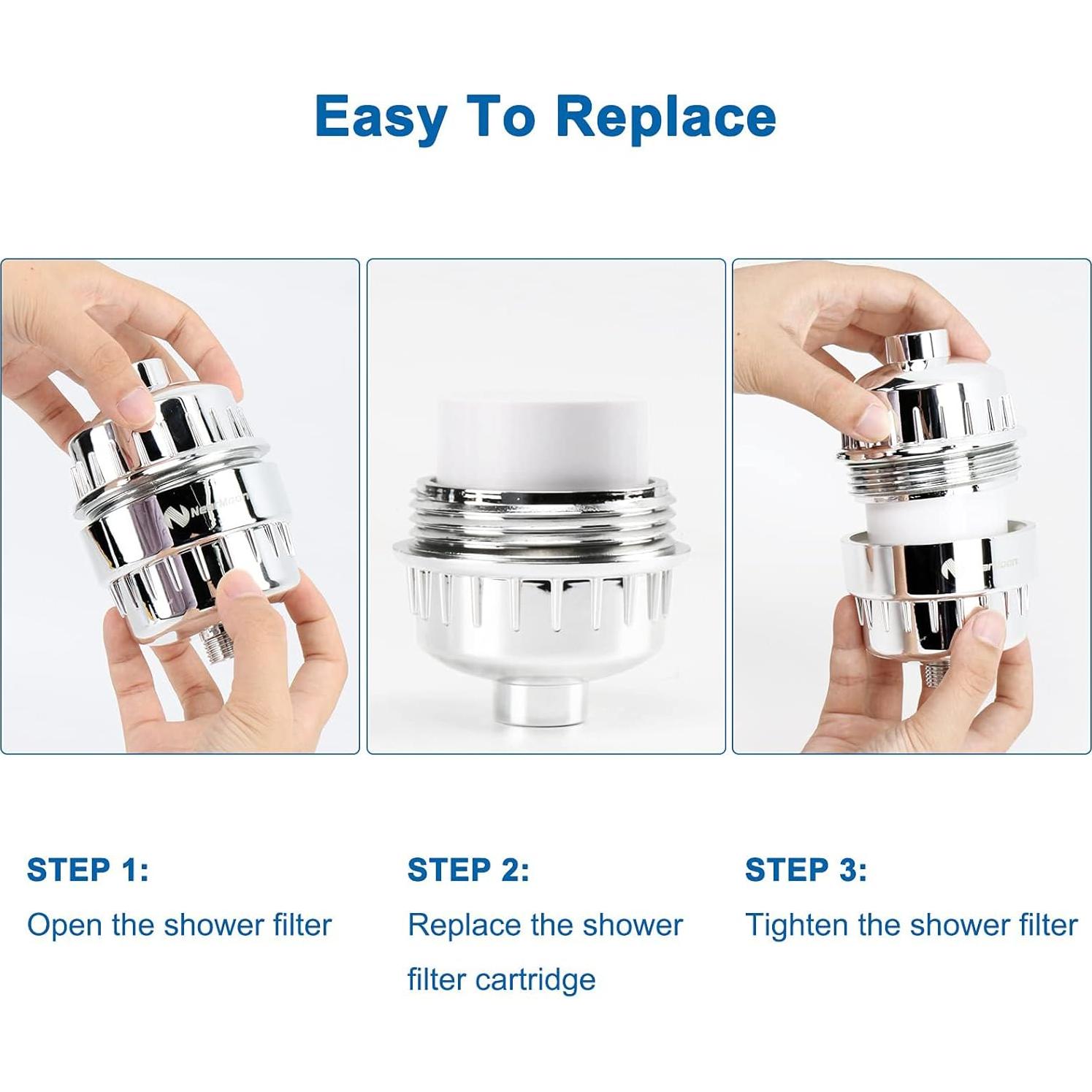 Cartucho de Reemplazo NearMoon 15 etapas Filtro de Ducha