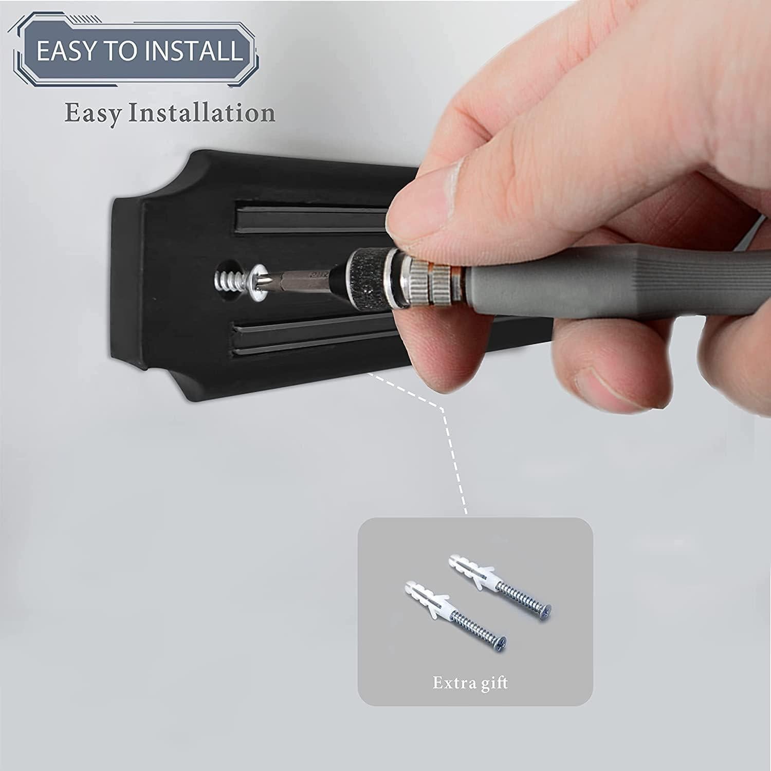 Soporte Magnético para Cuchillos EDSRDUX 38.1 cm Grano de Madera