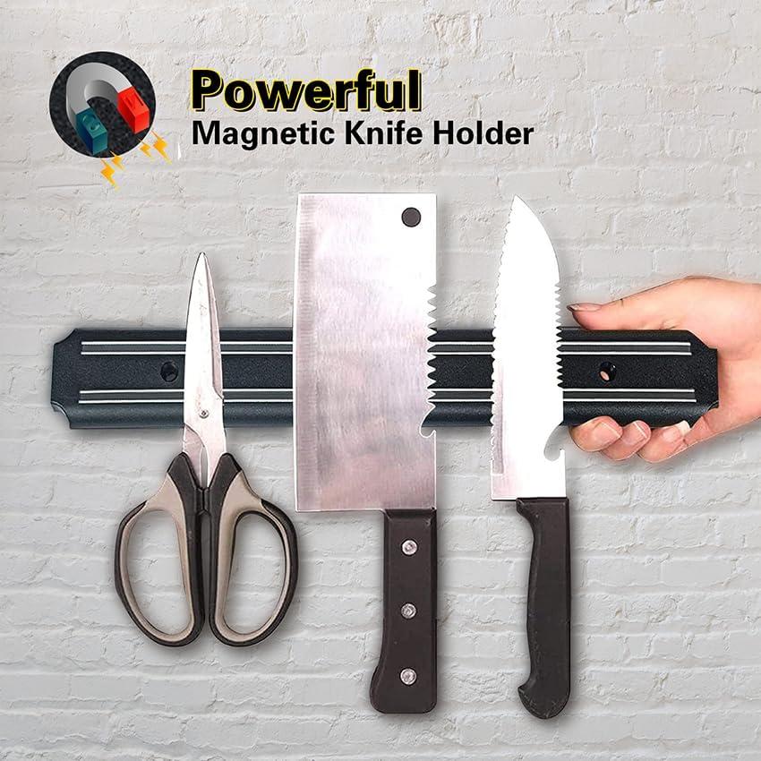 Soporte Magnético para Cuchillos EDSRDUX 38.1 cm Grano de Madera