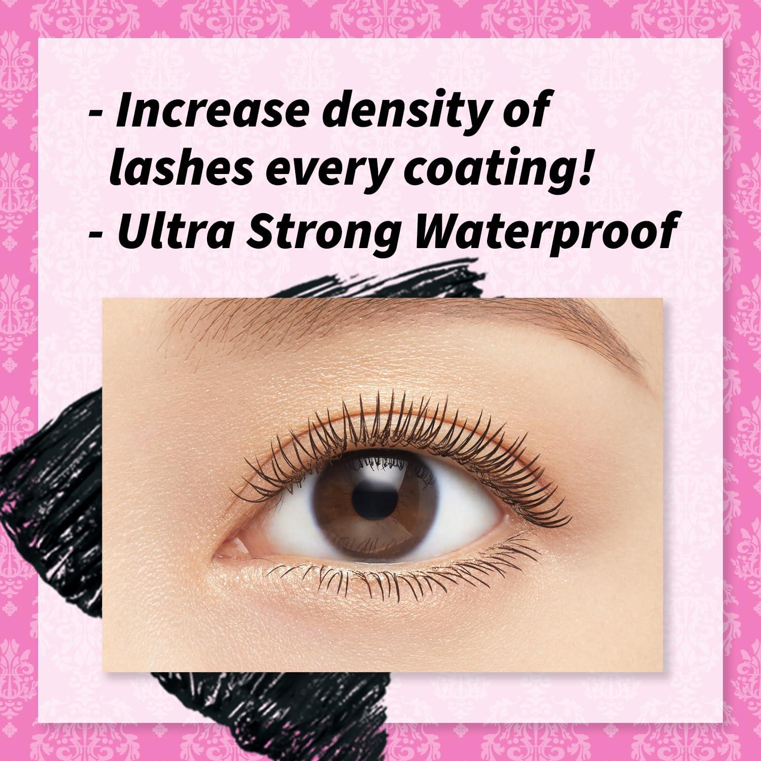 Máscara Voluminizadora a Prueba de Agua KissMe + Desmaquillante