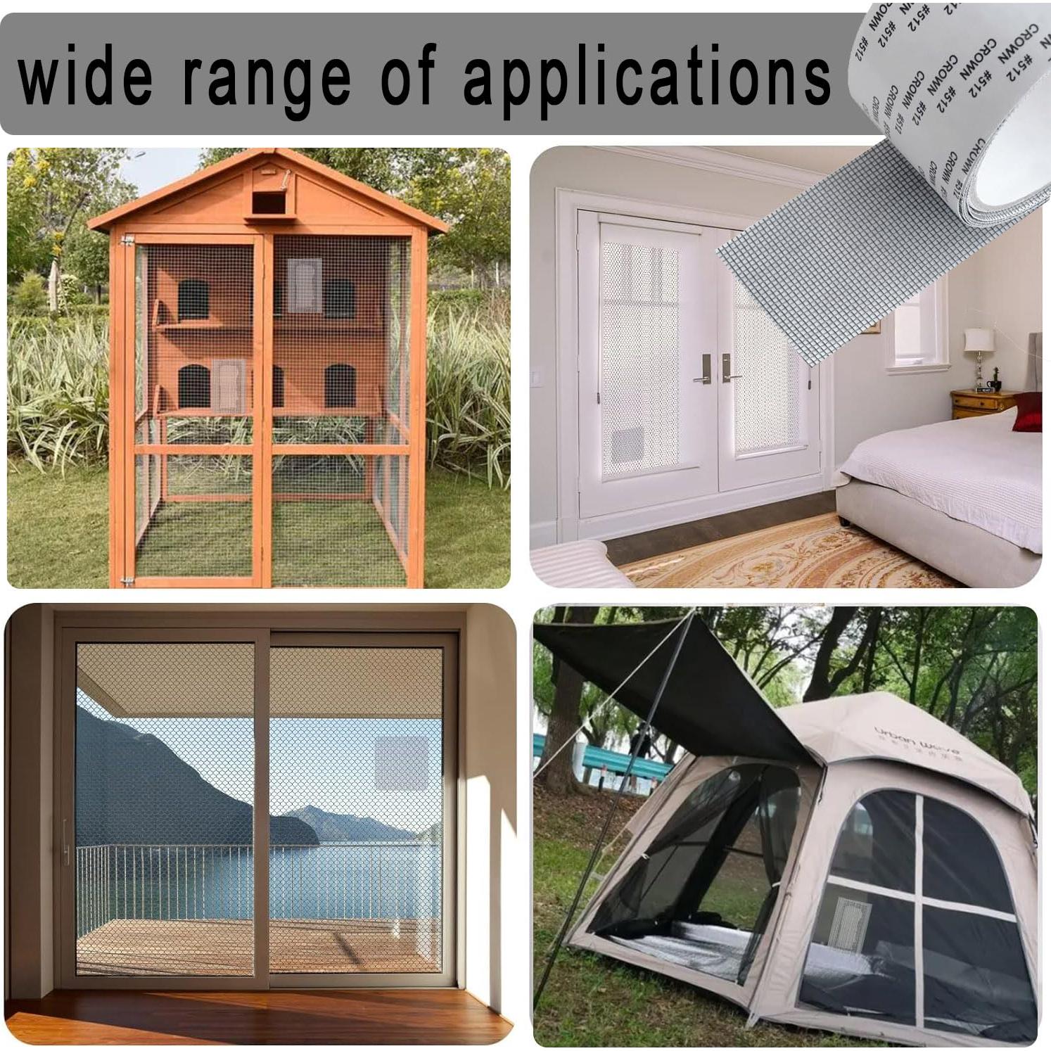 Cinta de Reparación de Pantallas Suonady 5.08 cm x 203.2 cm Negra