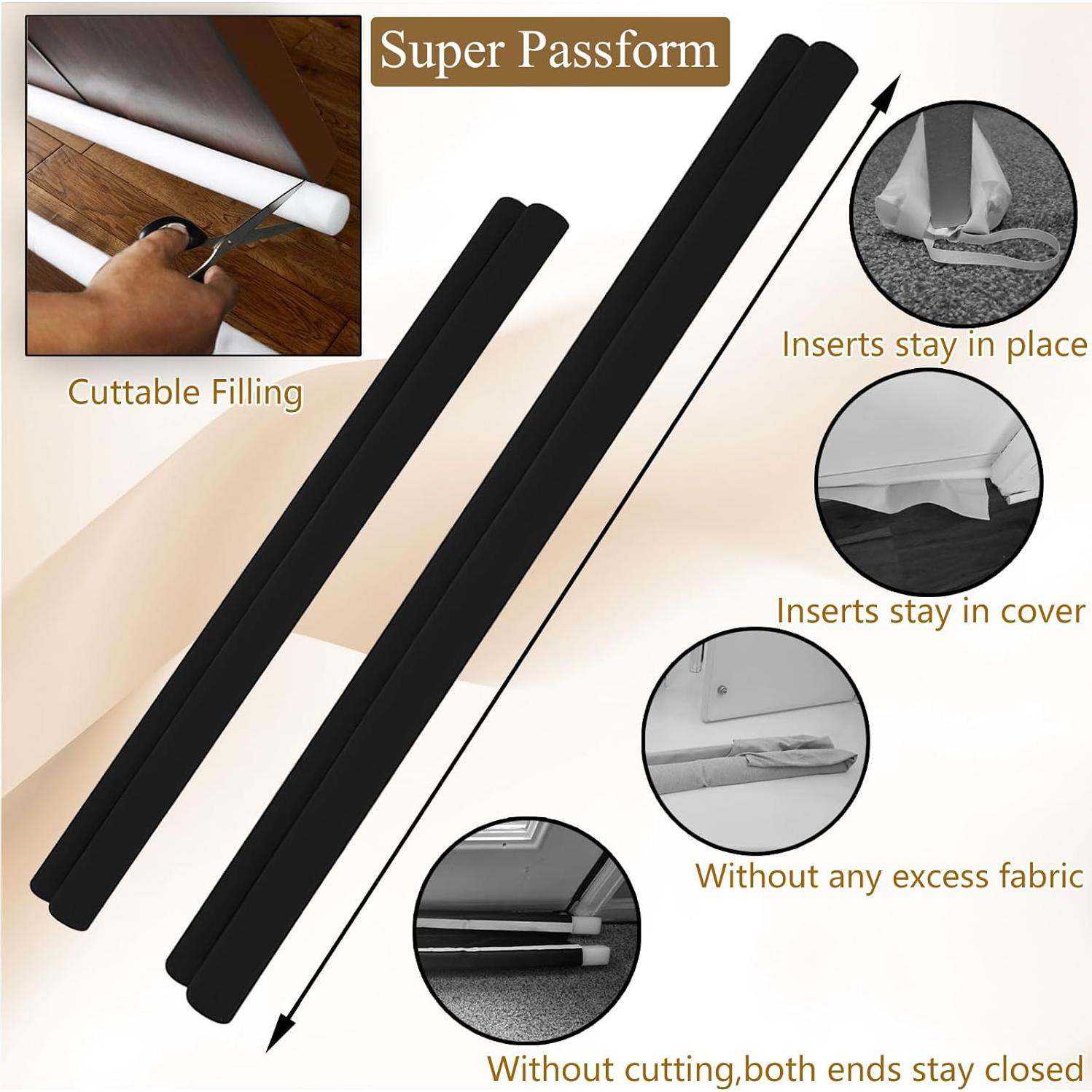 Detenedor de Corrientes de Aire JUJIBL para Puerta 32-39"