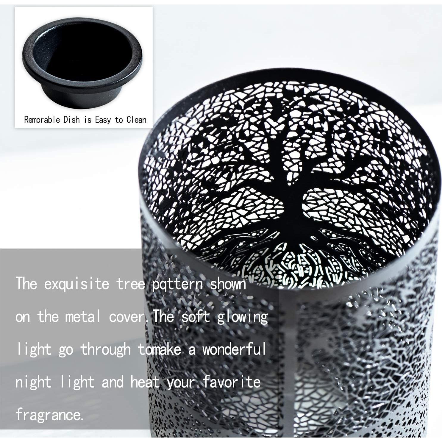 Calentador de Cera Eléctrico ASAWASA Banyan 15W Metal