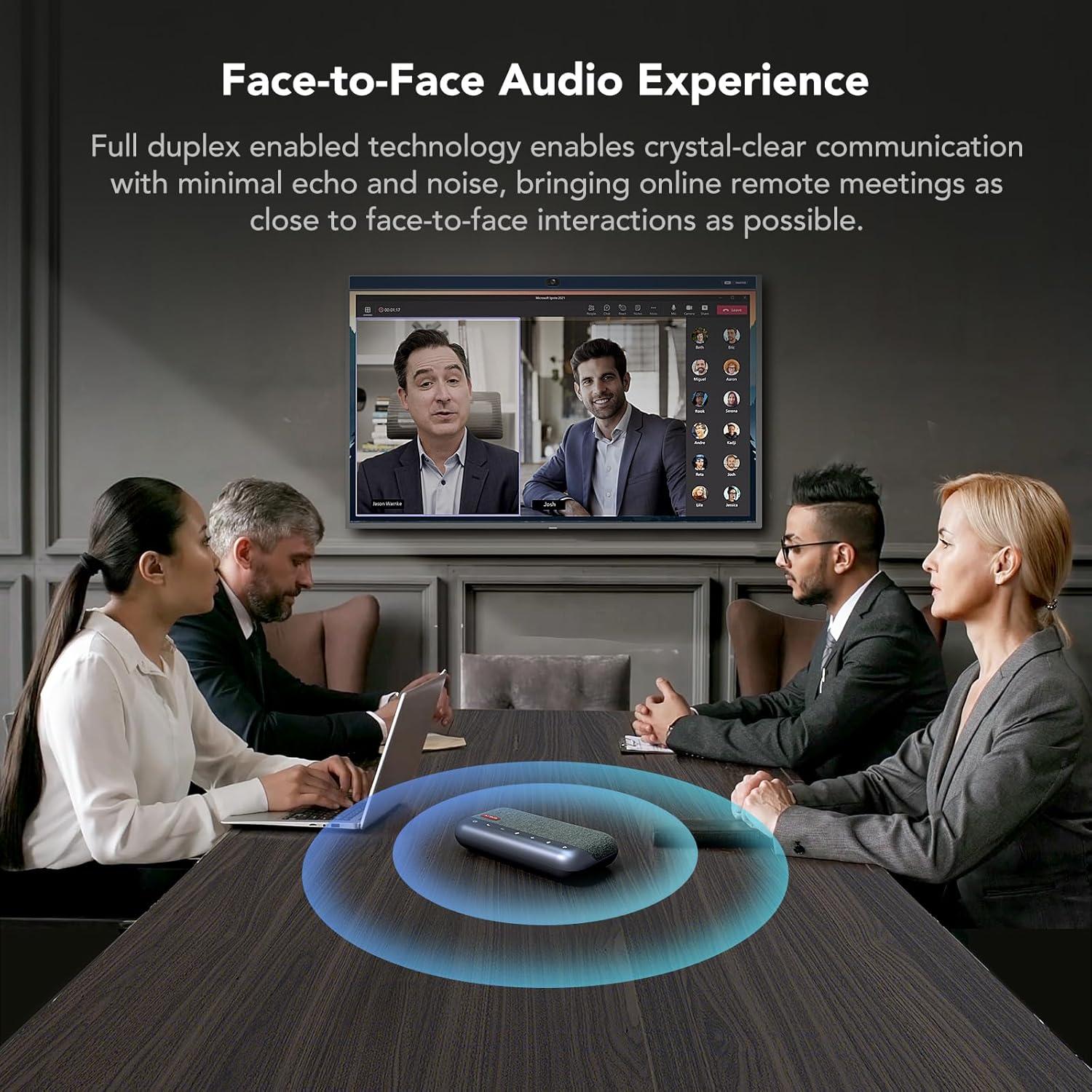 Altavoz de Conferencia NUROUM A35, 15h Batería, Bluetooth/USB