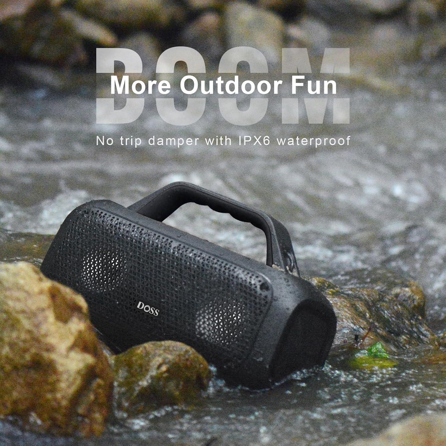 Altavoz Bluetooth DOSS Extreme Boom 60W Impermeable IPX6