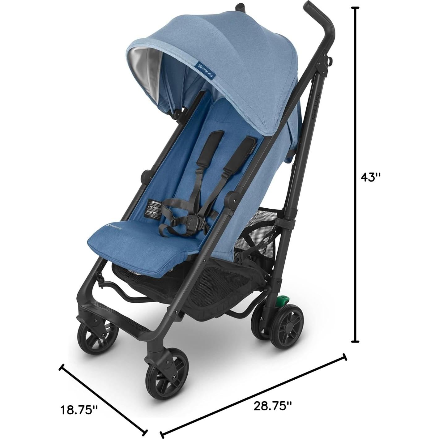 Carrito de Paraguas UPPAbaby G-Luxe Plegable Reclinable