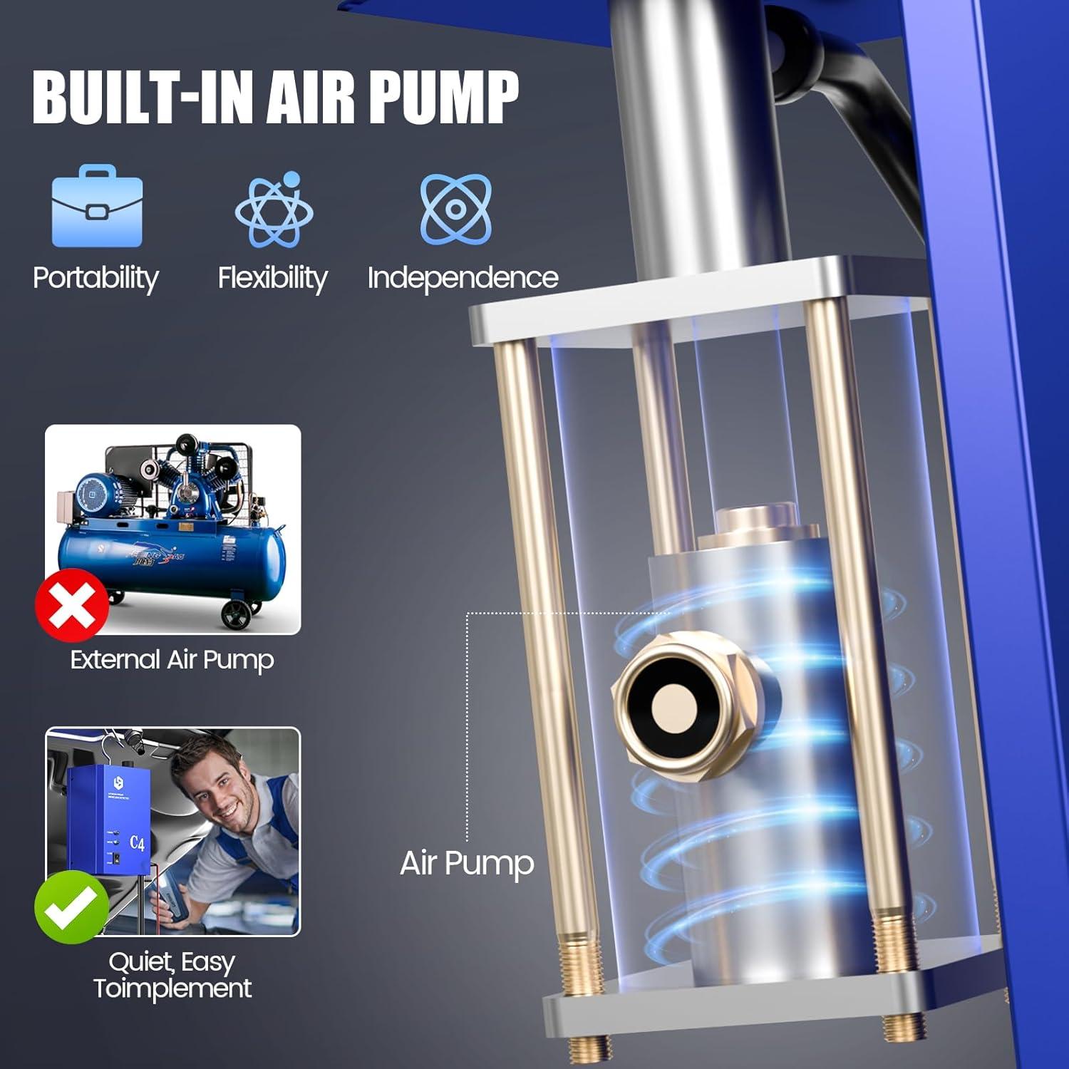 Detector de Fugas de Humo TUIREL SO734 12V con Bomba de Aire