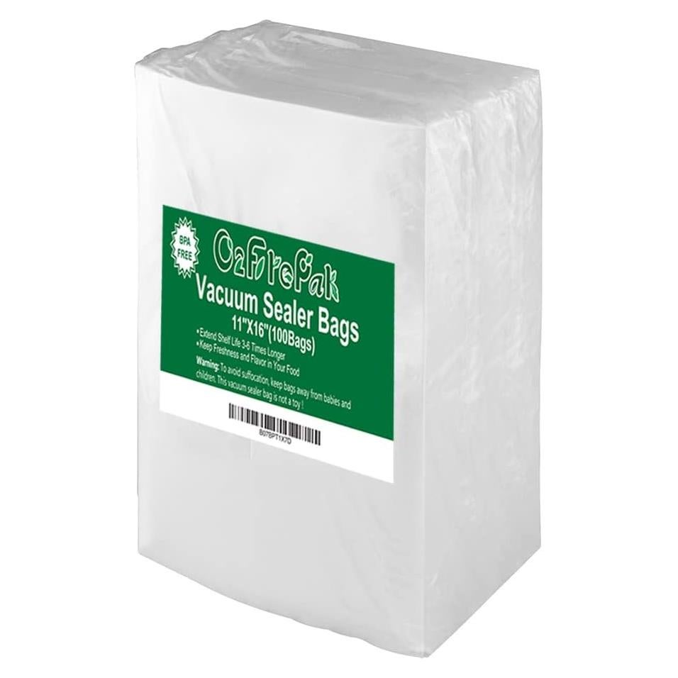 Bolsas de Sellado al Vacío O2frepak 100 Galones 28x41 cm