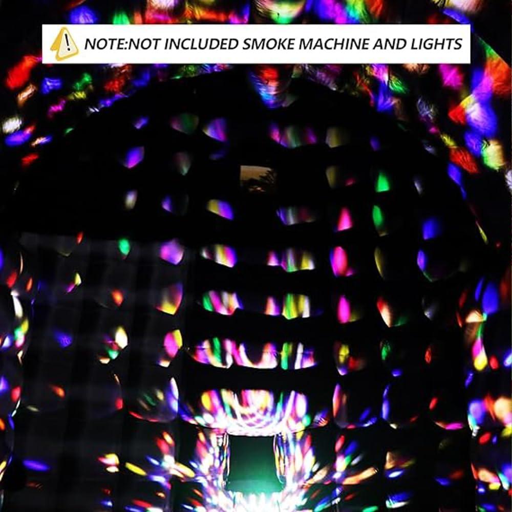 Carpa Inflable Grande YoungHome 4.49x4.49x4.27m Negra