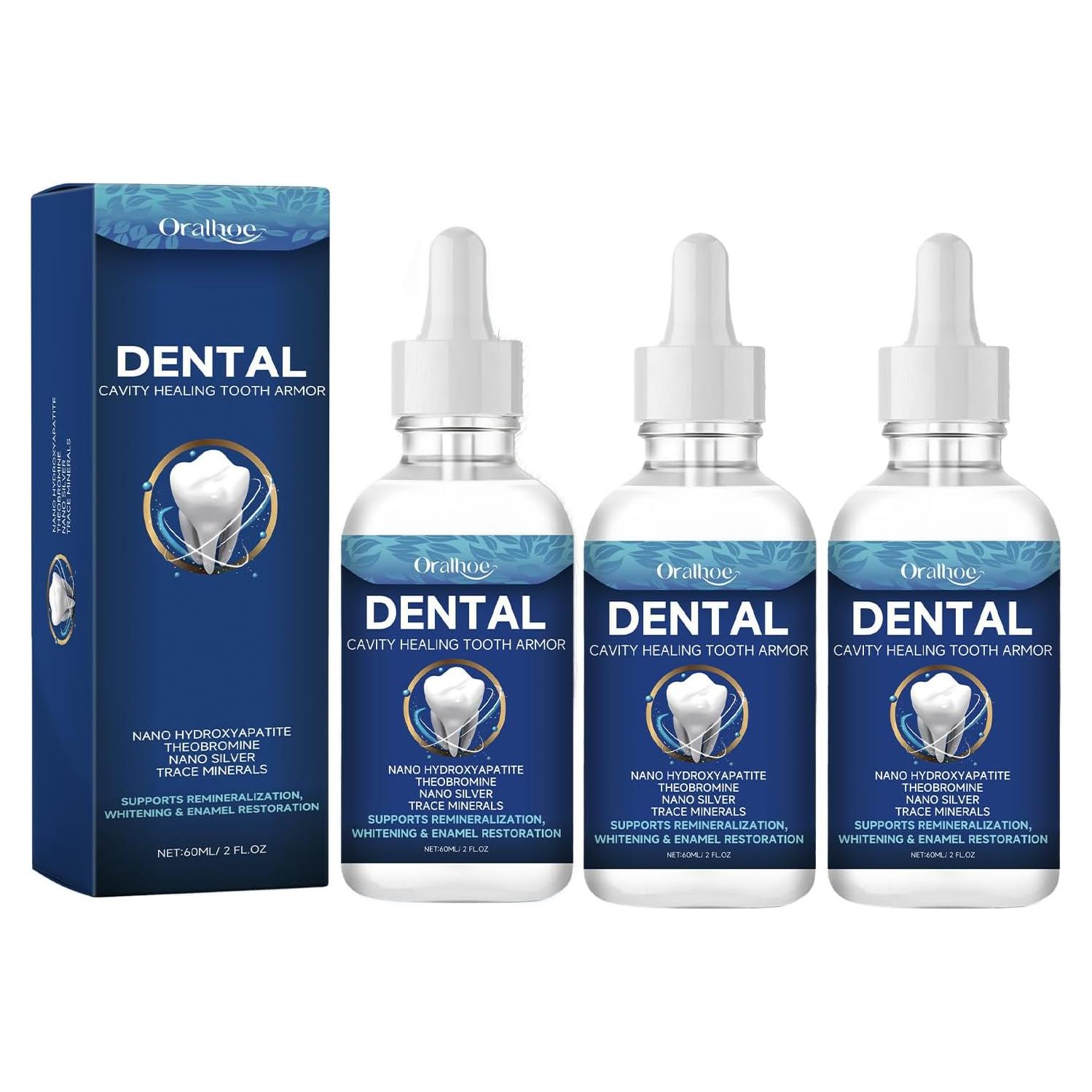 Dentite Armadura Líquida LIOZXIUT para Cavidades - 3 Piezas