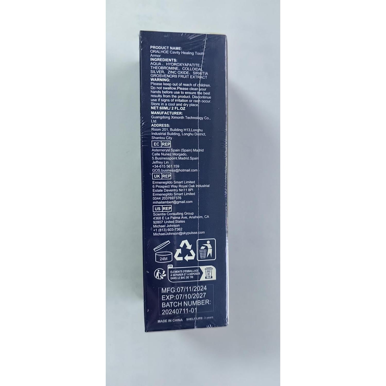 Dentite Armadura Líquida LIOZXIUT para Cavidades - 3 Piezas