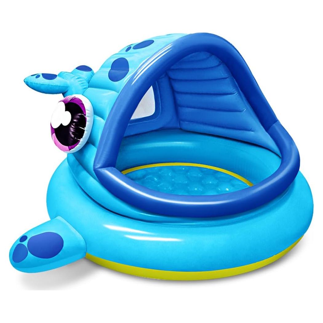 Piscina Inflable Infantil Joyin con Sombra de Ballena 53L