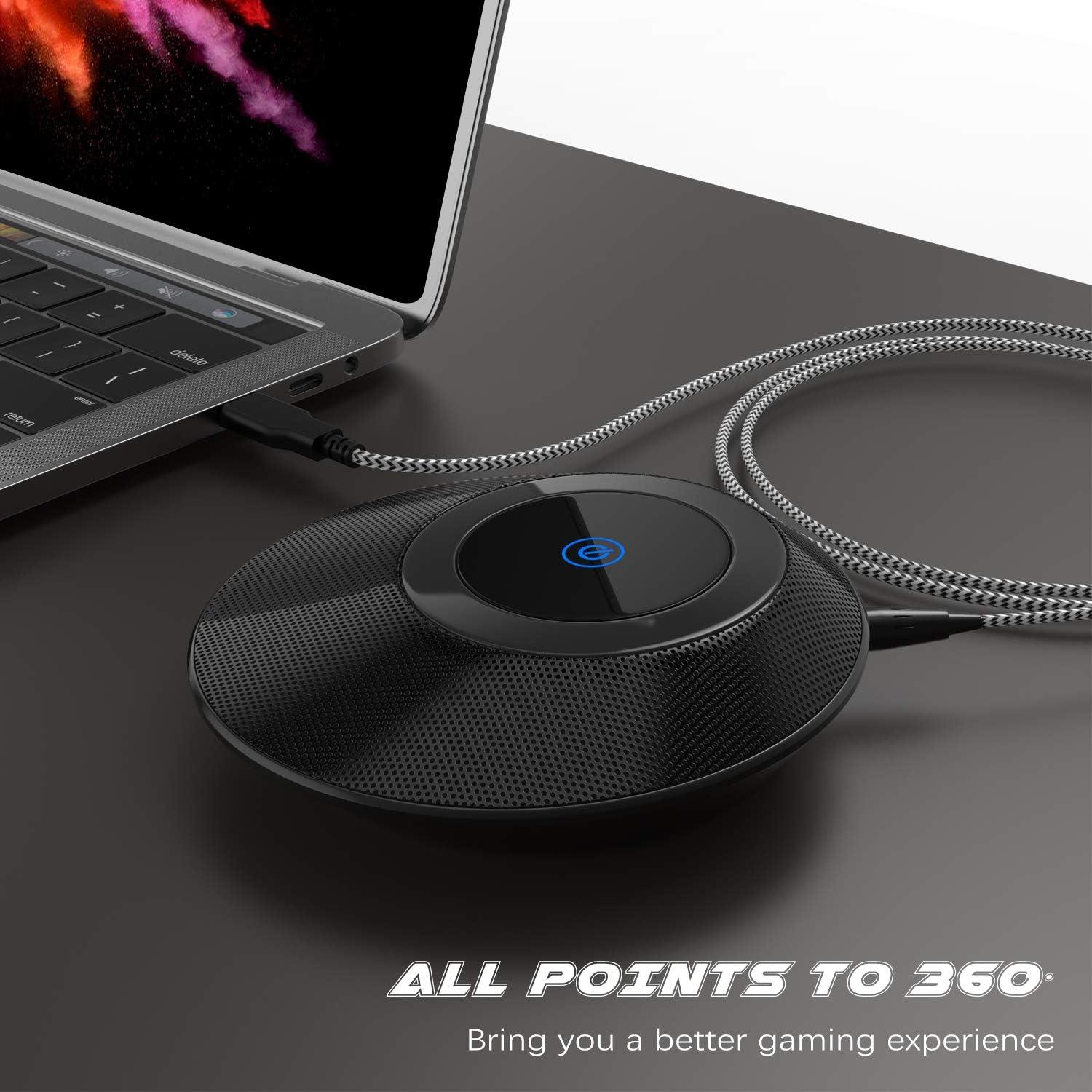 Micrófono USB ixiivio G13 Omnidireccional 3m para Conferencias