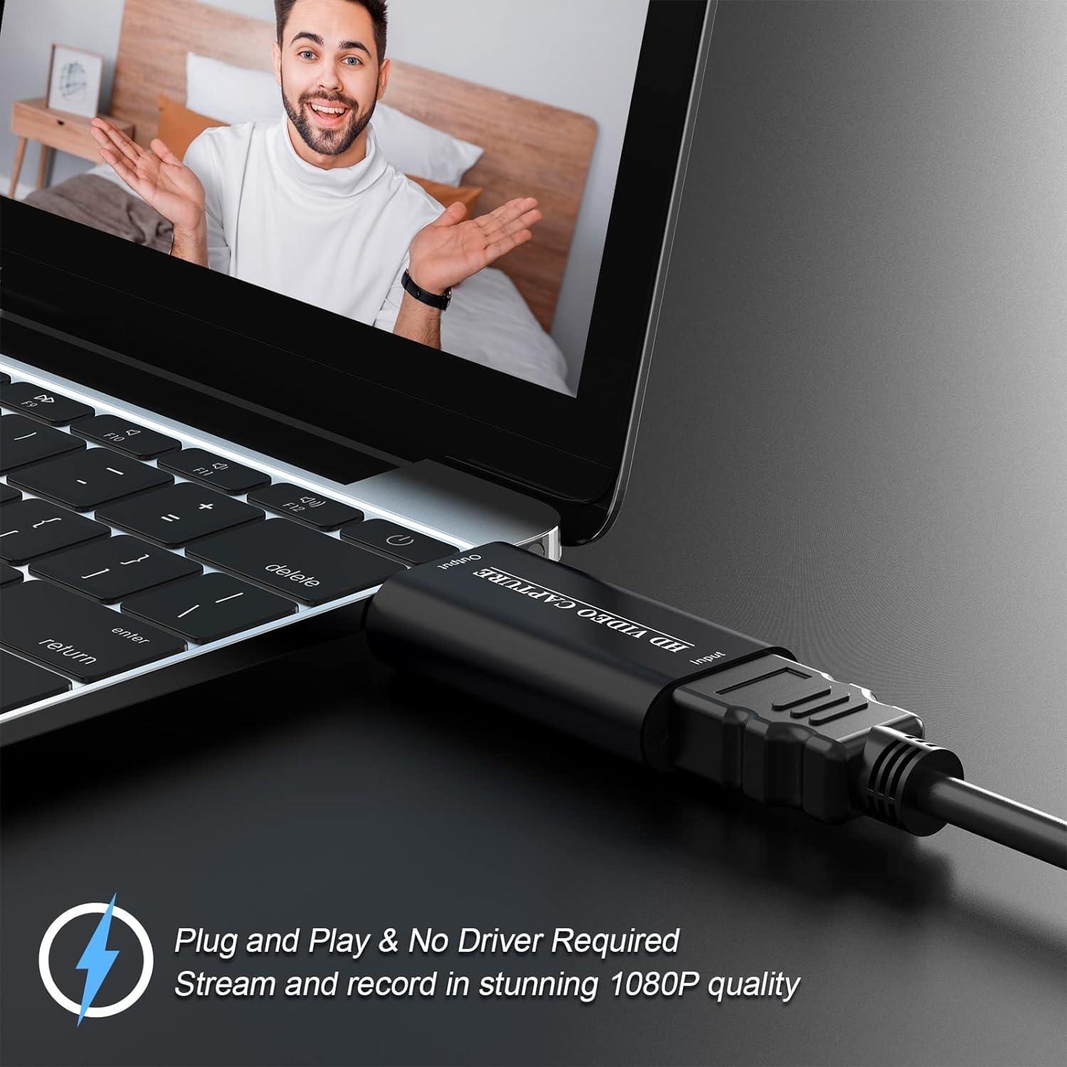 Tarjeta de Captura HDMI VIXLW 4K 60Hz USB Plug and Play