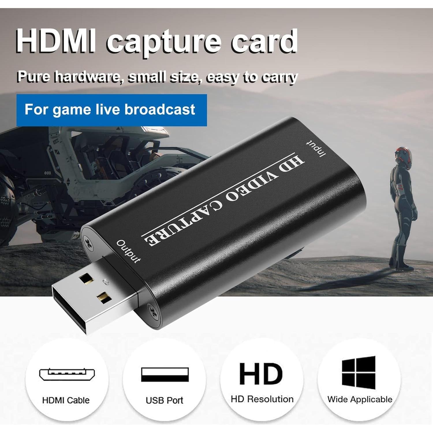Tarjeta de Captura HDMI VIXLW 4K 60Hz USB Plug and Play