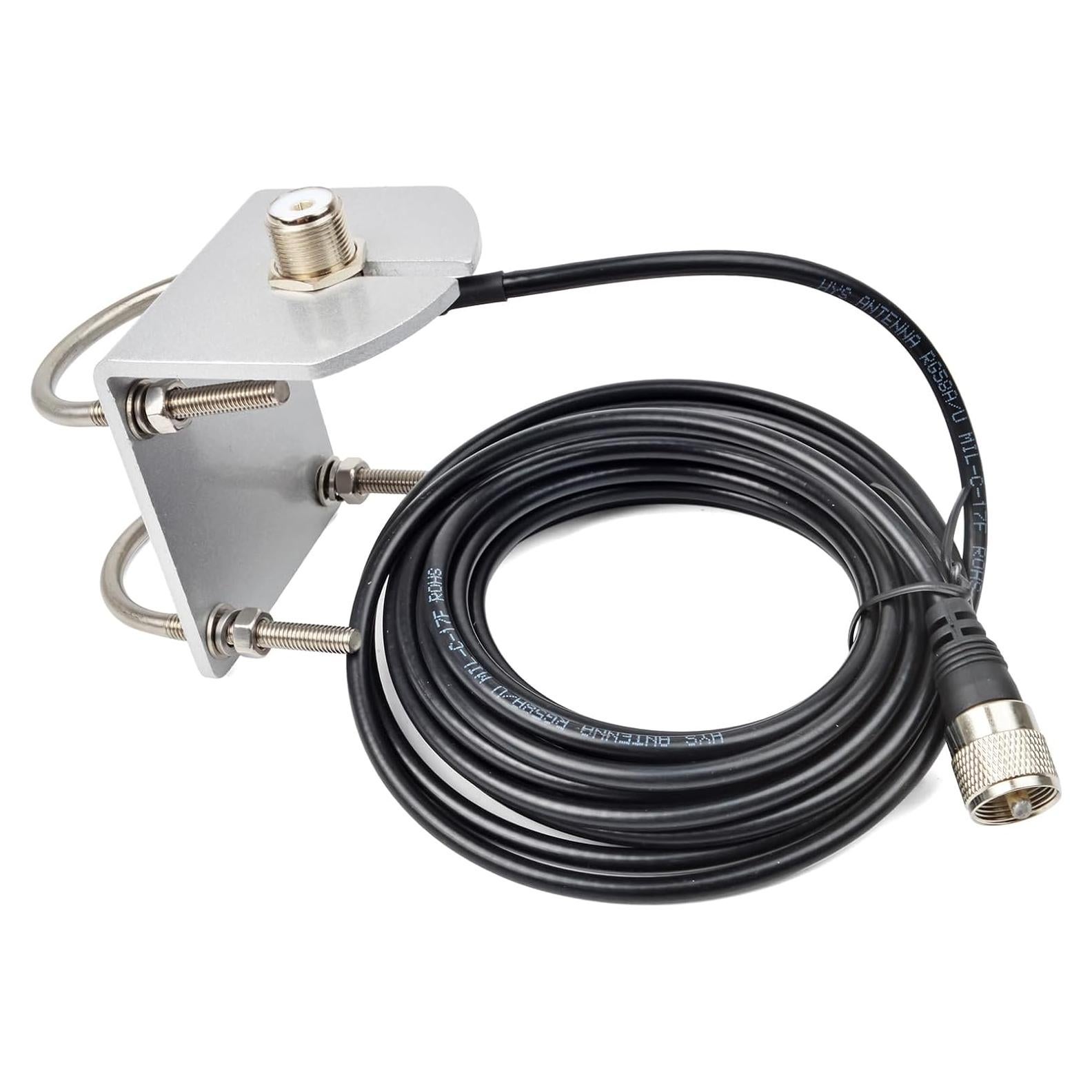 Soporte de Antena Móvil HYS SO239 a PL-259 con Cable 5m