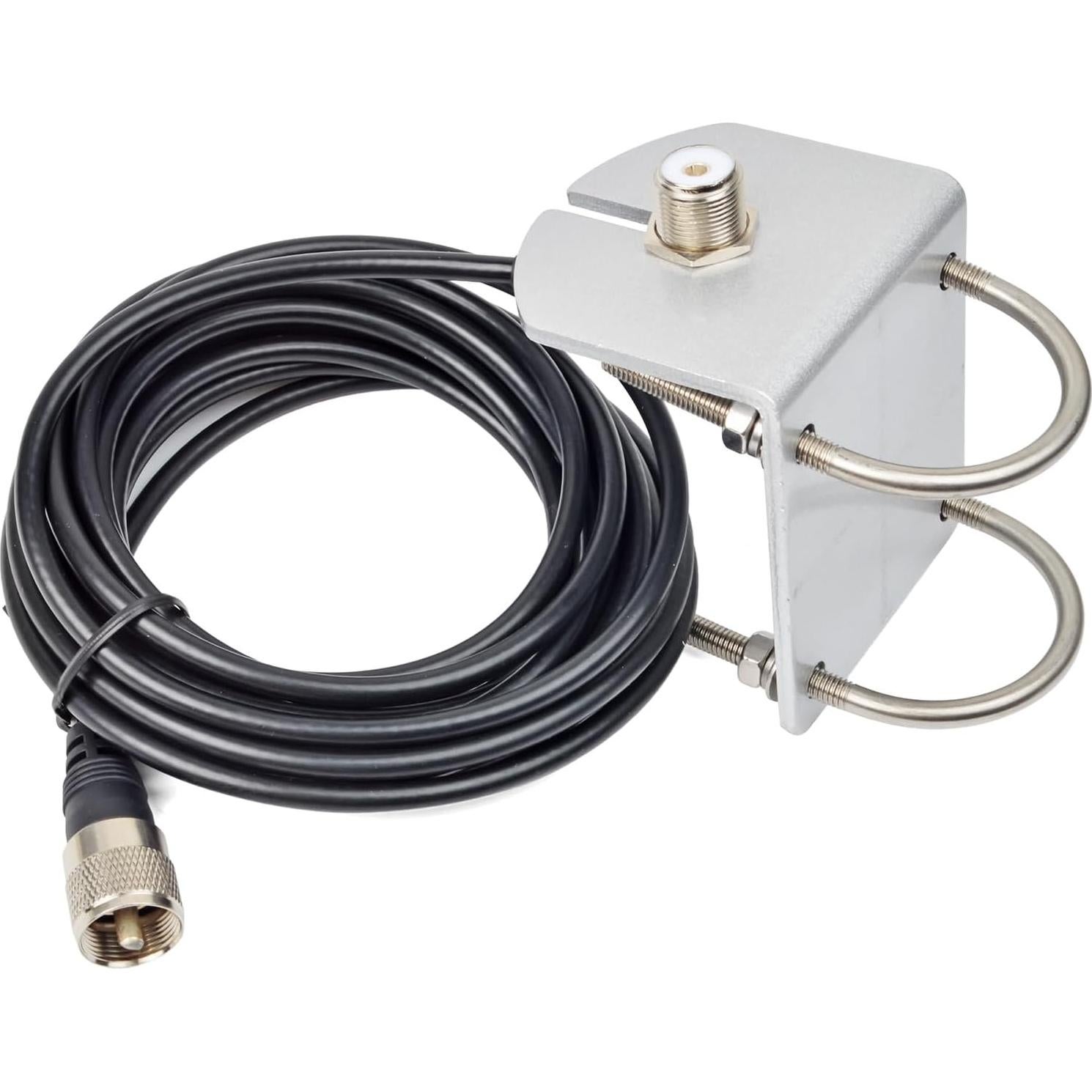 Soporte de Antena Móvil HYS SO239 a PL-259 con Cable 5m