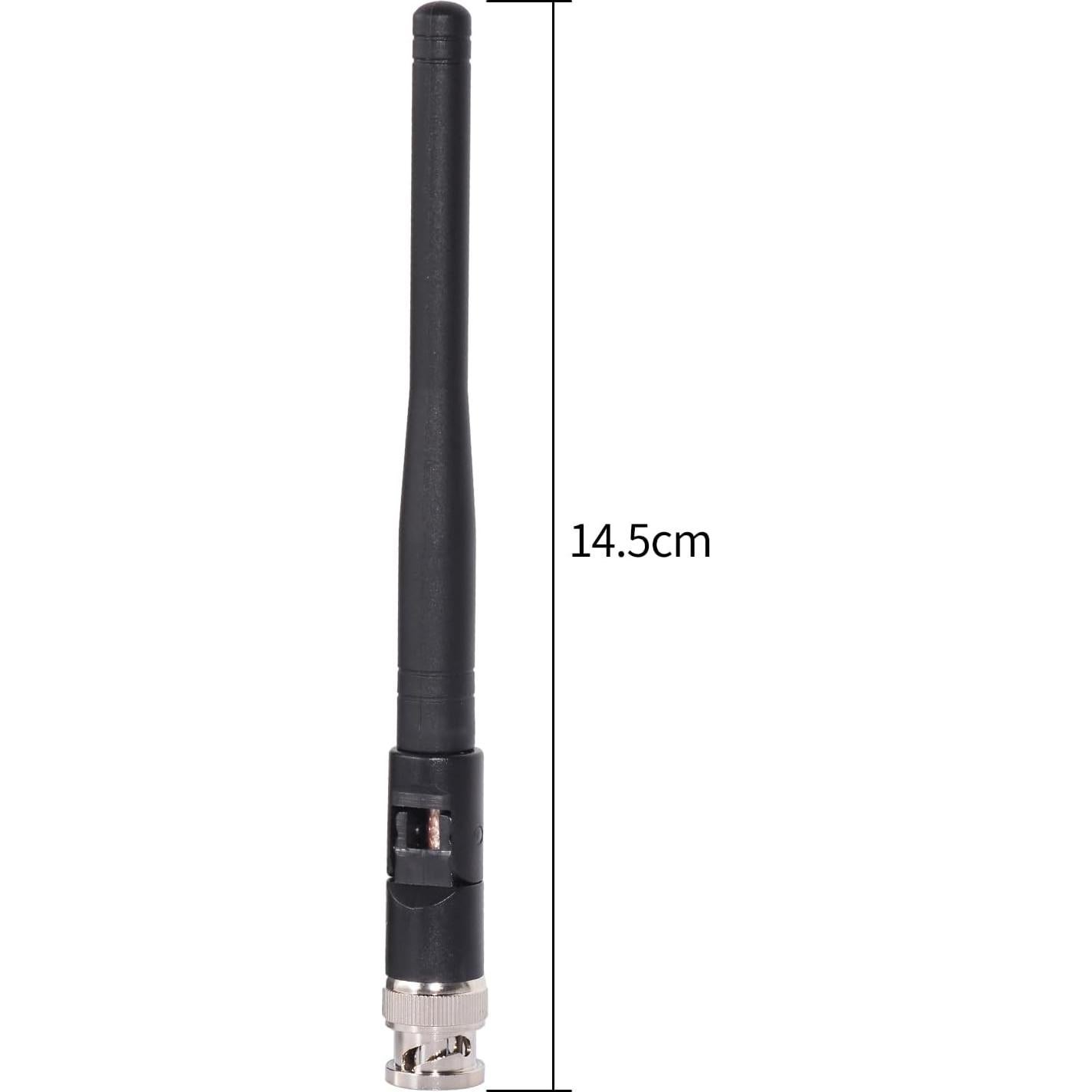 Antena UHF 400-960MHz BNC Macho wlaniot - Paquete de 2