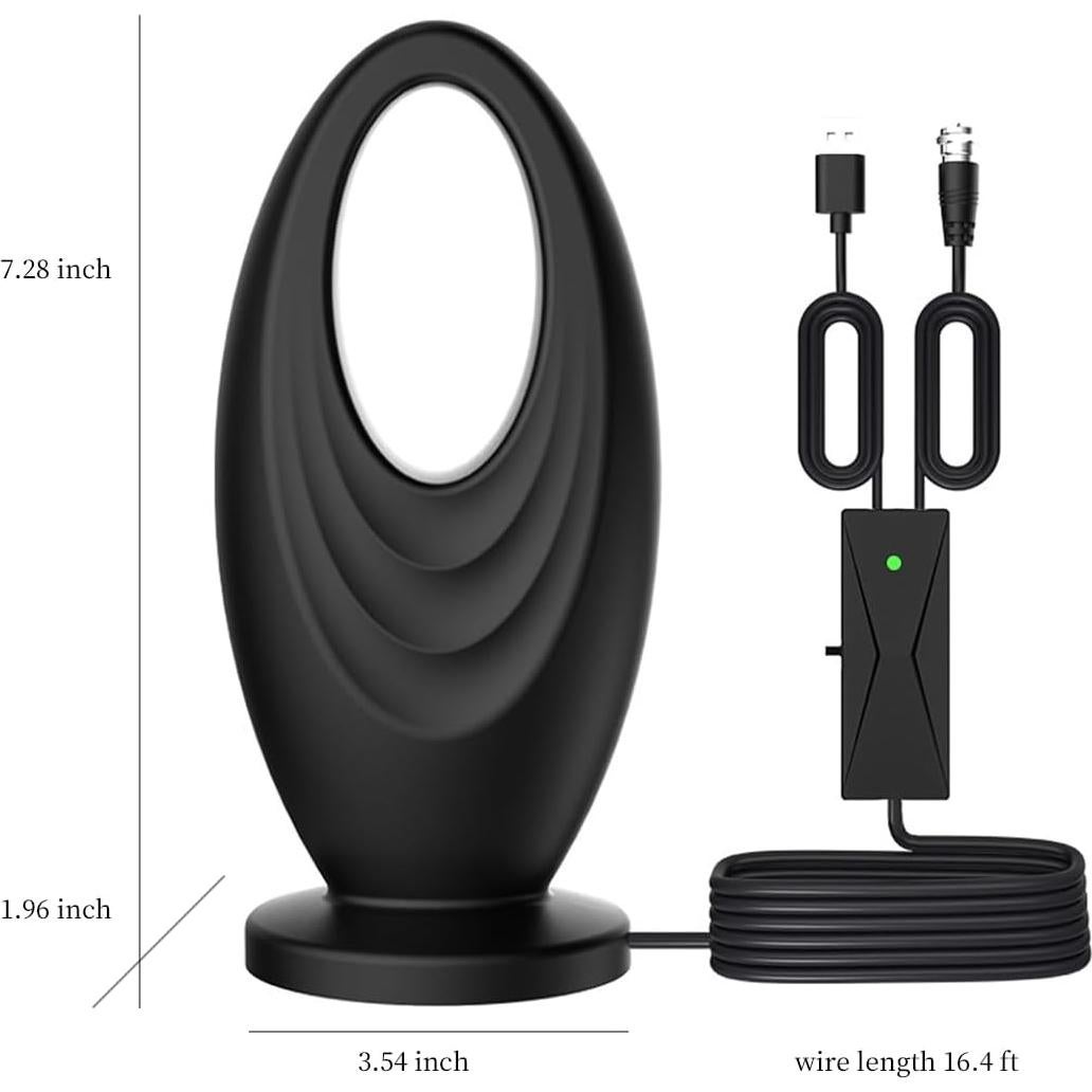 Antena de TV Digital Ouspark 2025 Interior/Exterior 4K 2200 km