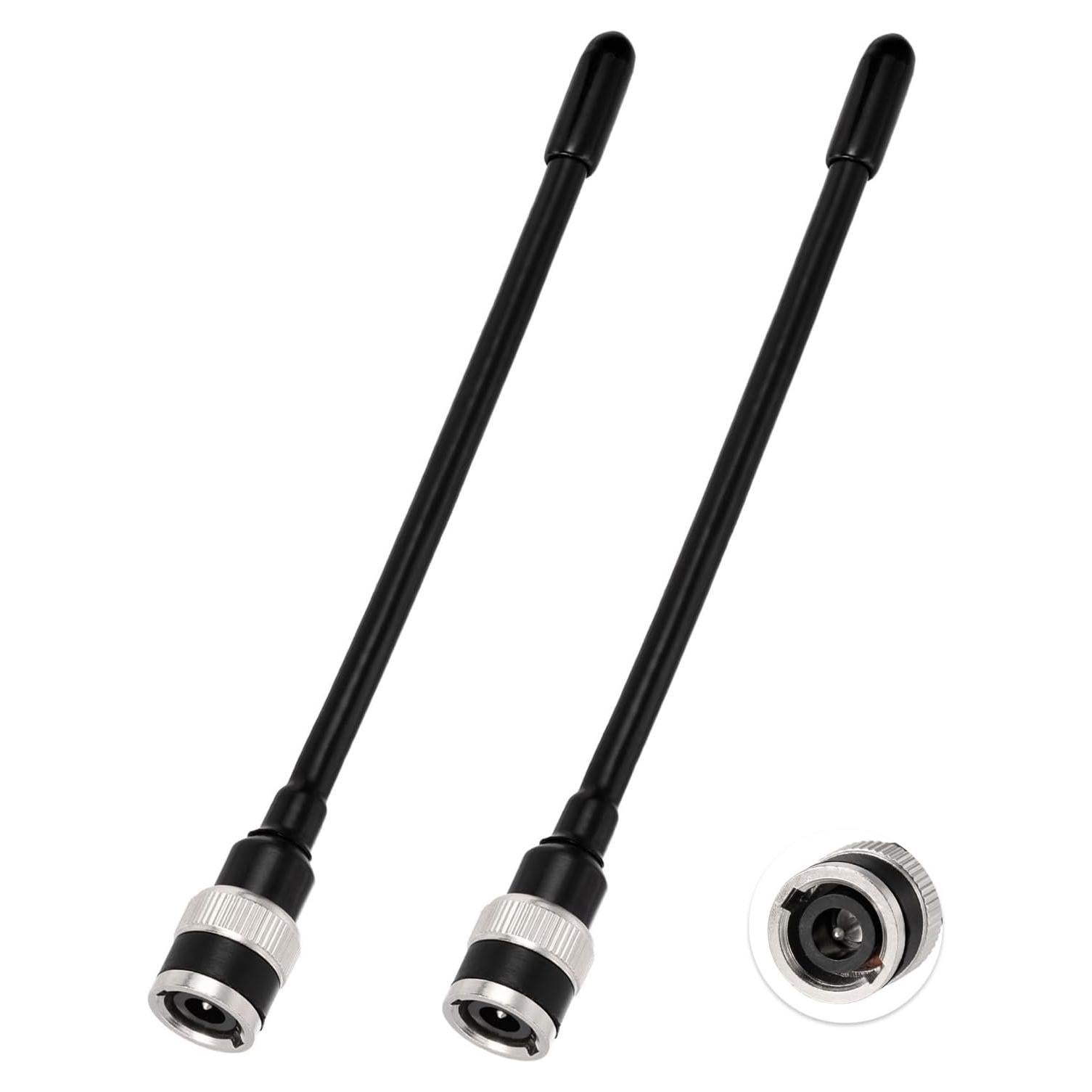 Antena UHF Bidireccional BNC Macho 400-470MHz - 2 Unidades