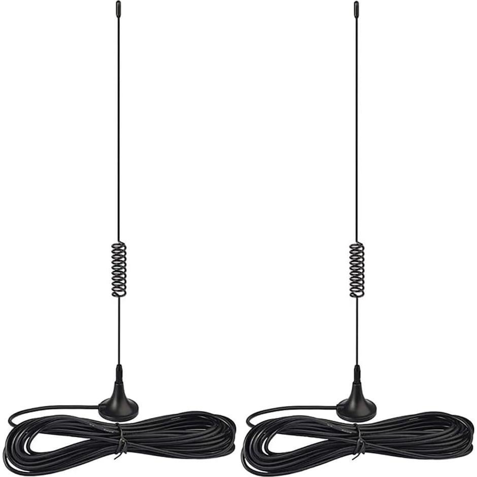 Receptor de Micrófono Inalámbrico Bingfu BNC 2 Unidades