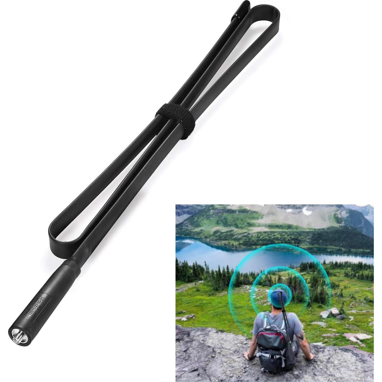 Antena Táctica Bingfu 108 cm VHF UHF 136-520MHz SMA Femenina