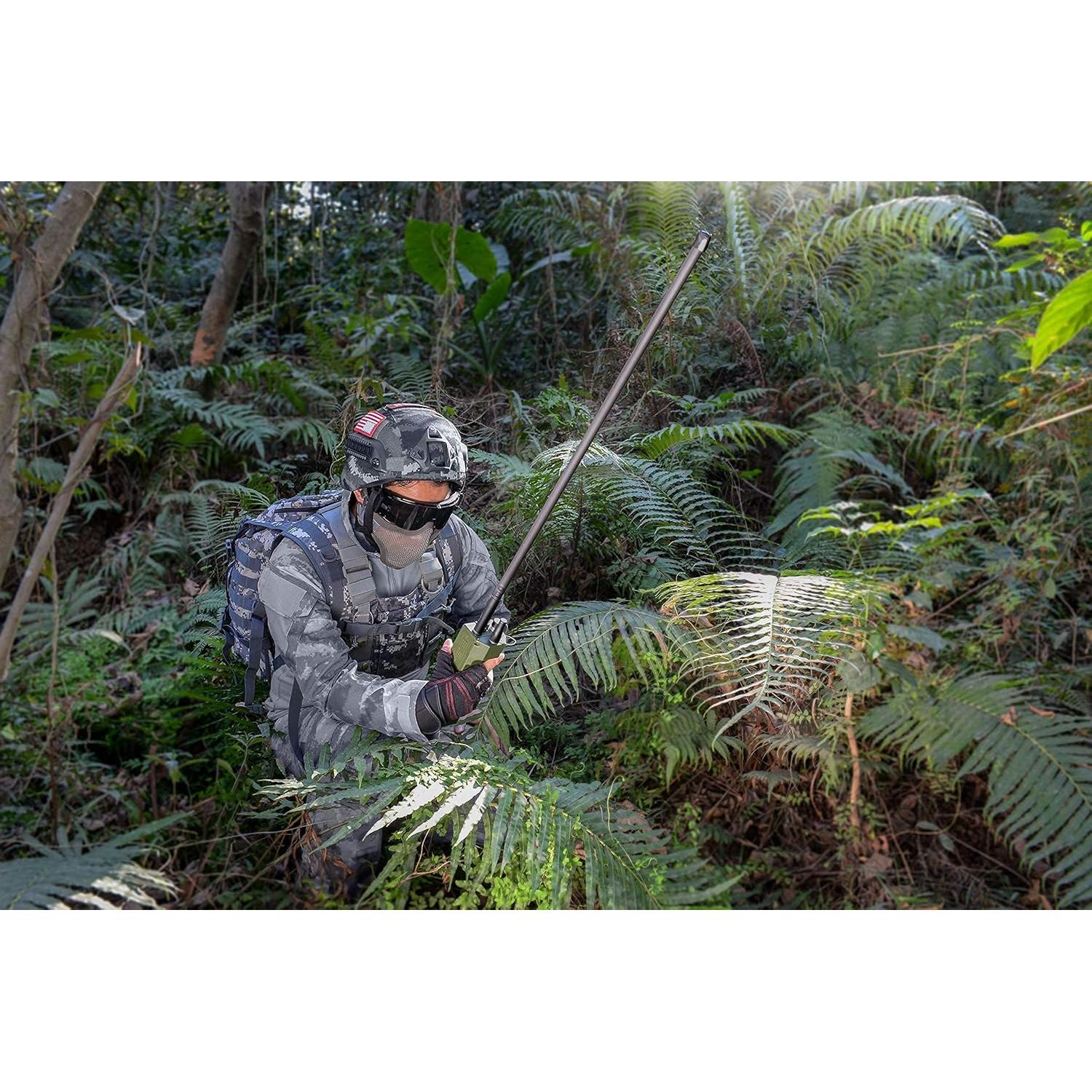 Antena Táctica Bingfu 108 cm VHF UHF 136-520MHz SMA Femenina