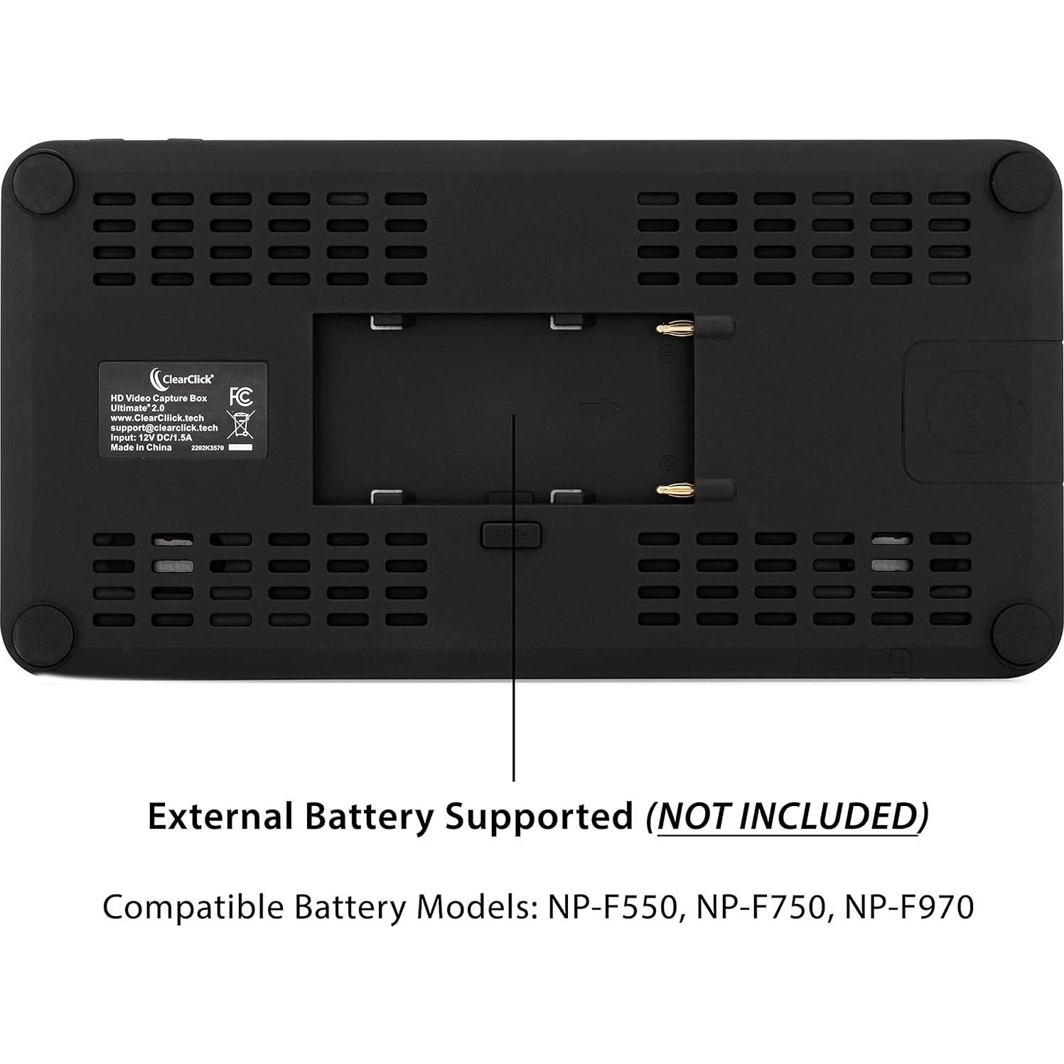ClearClick Captura Video HD 2.0 1080P desde HDMI y RCA