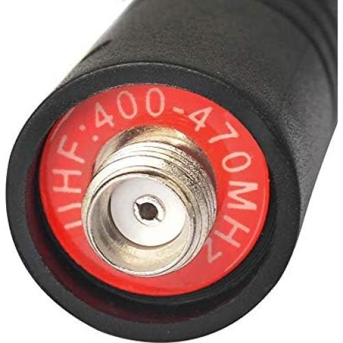 Antena UHF 400-470MHz Bingfu SMA Femenina - Paquete de 2