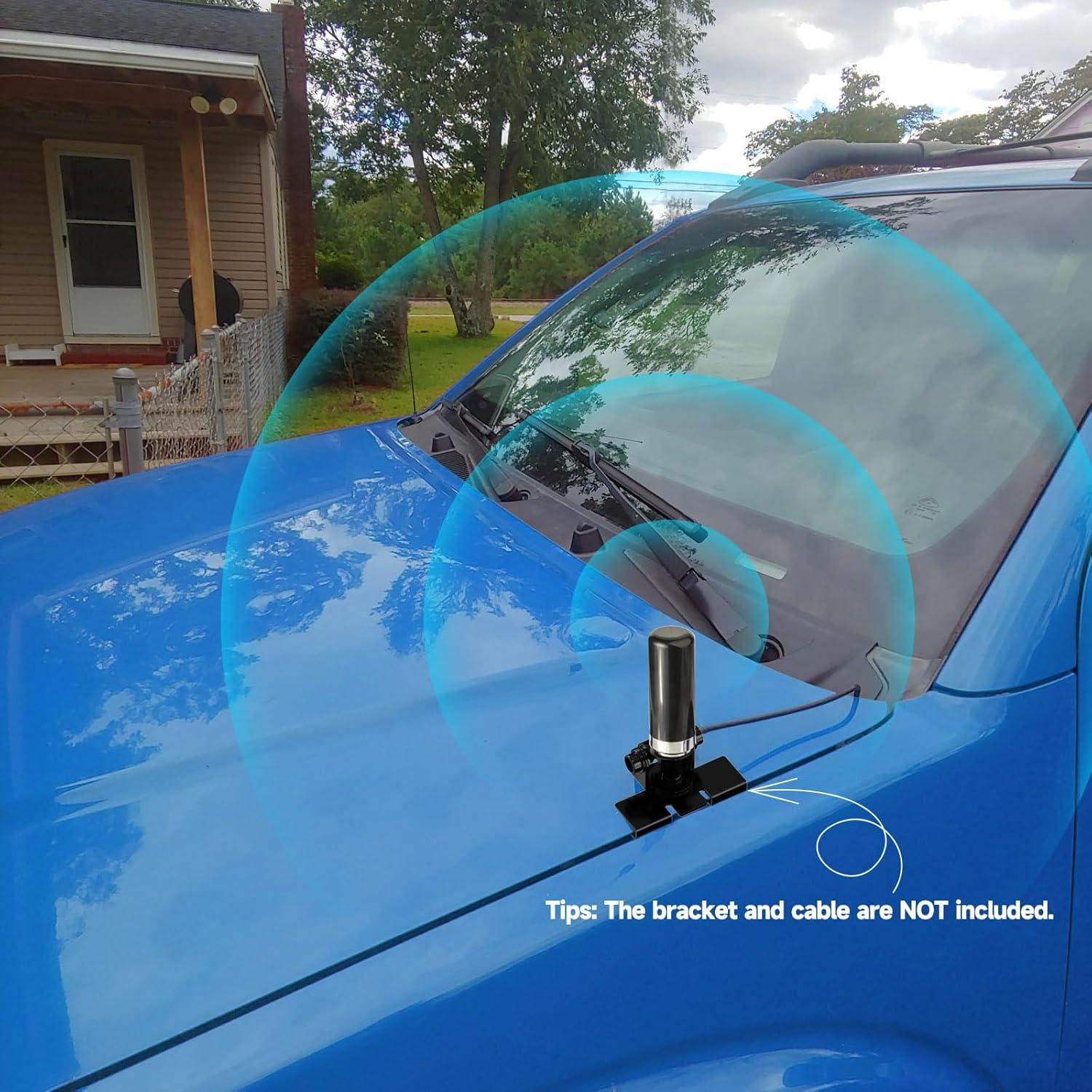 Antena de Radio Bingfu Doble Banda VHF UHF 9cm PL259