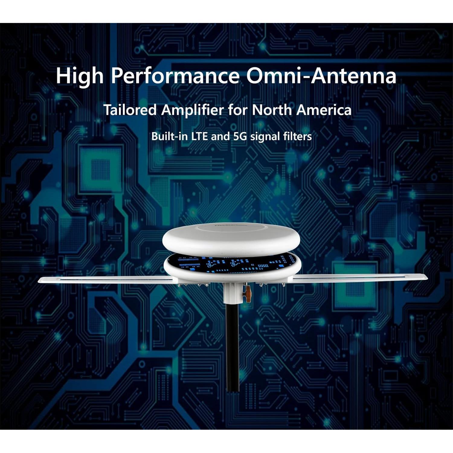 Antena Digital HD Exterior Five Star 2024 200 Millas 4K