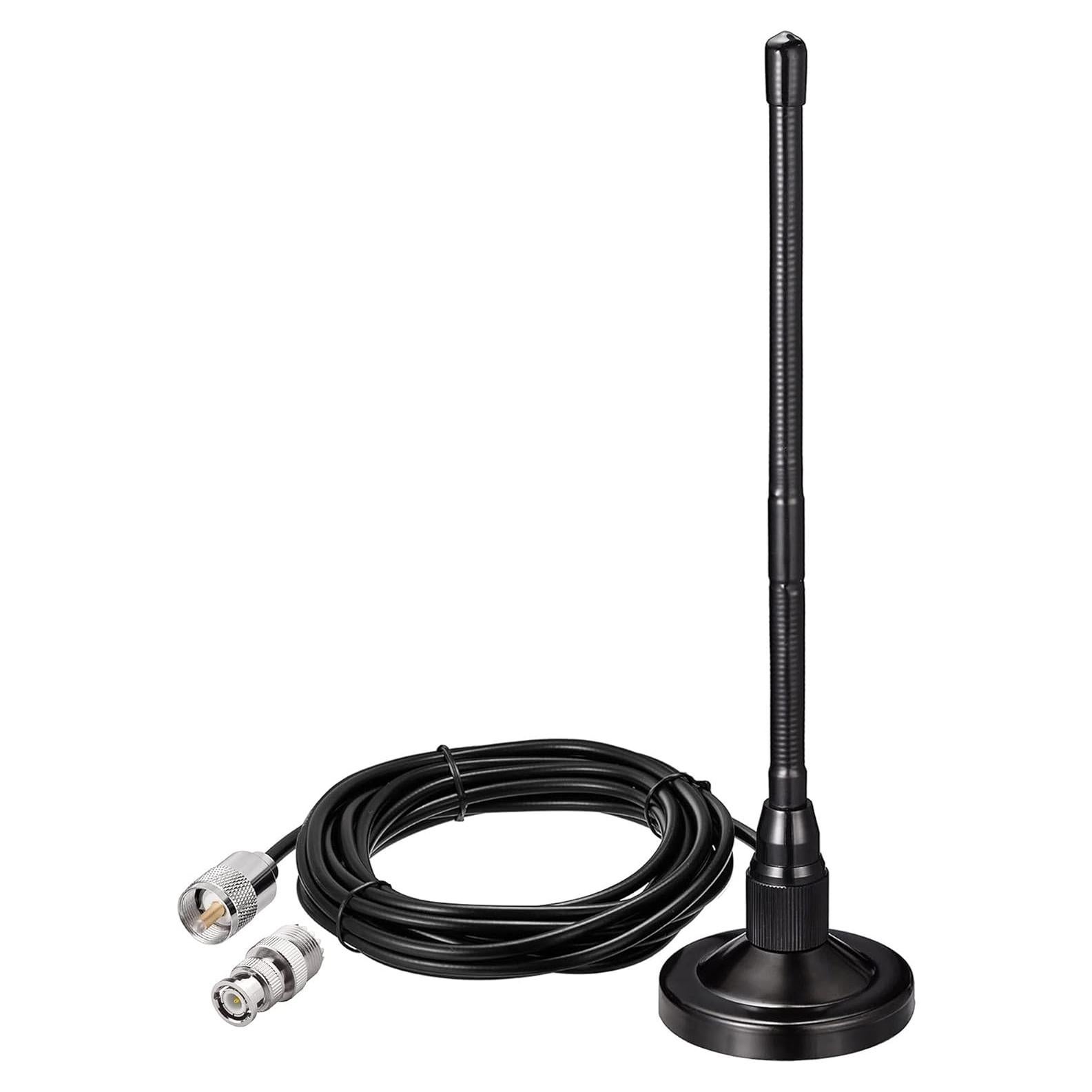 Antena de Radio CB Bingfu 27MHz Base Magnética 3m RG58