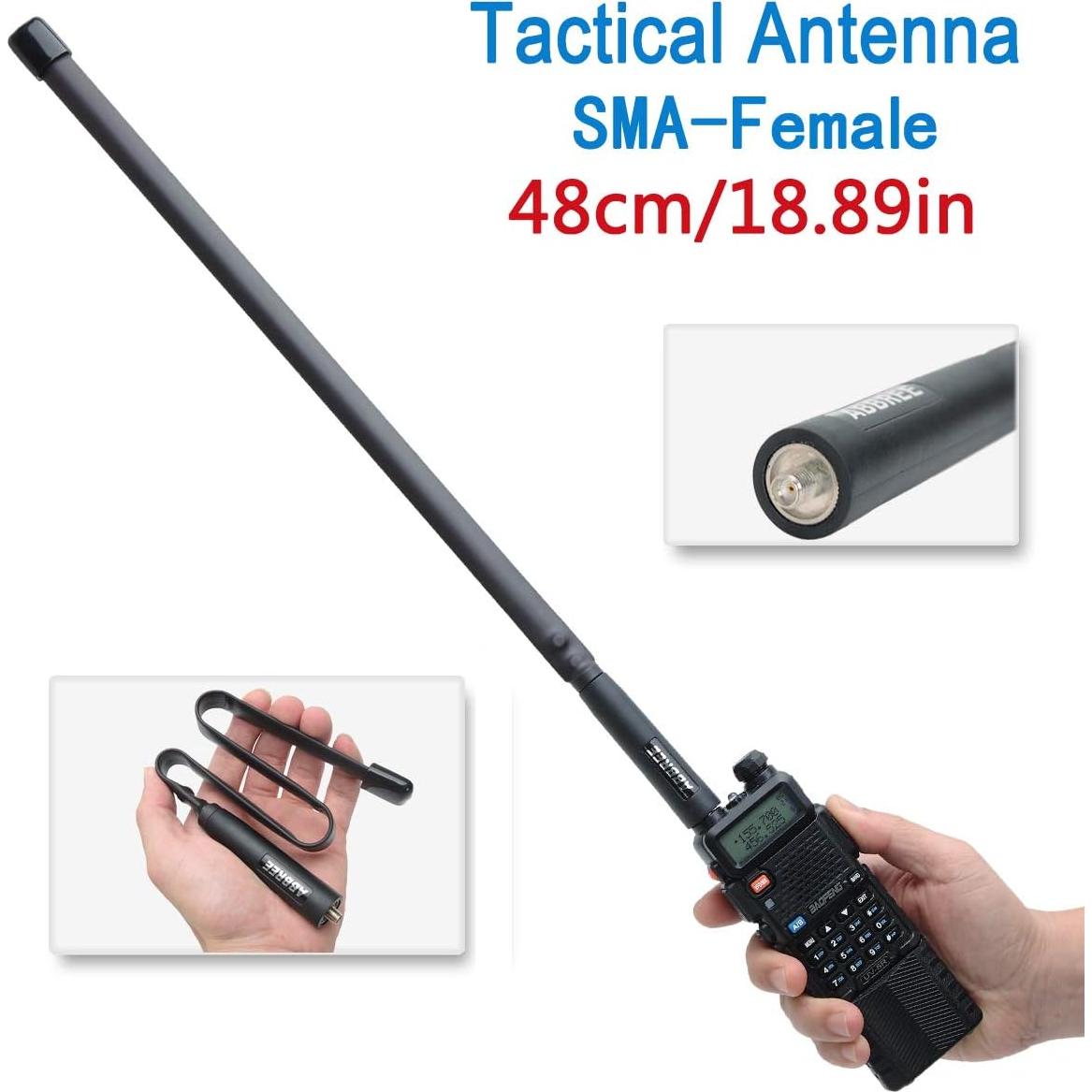 Antena VHF/UHF ABBREE SMA-Femenino 47.8 cm 144/430MHz