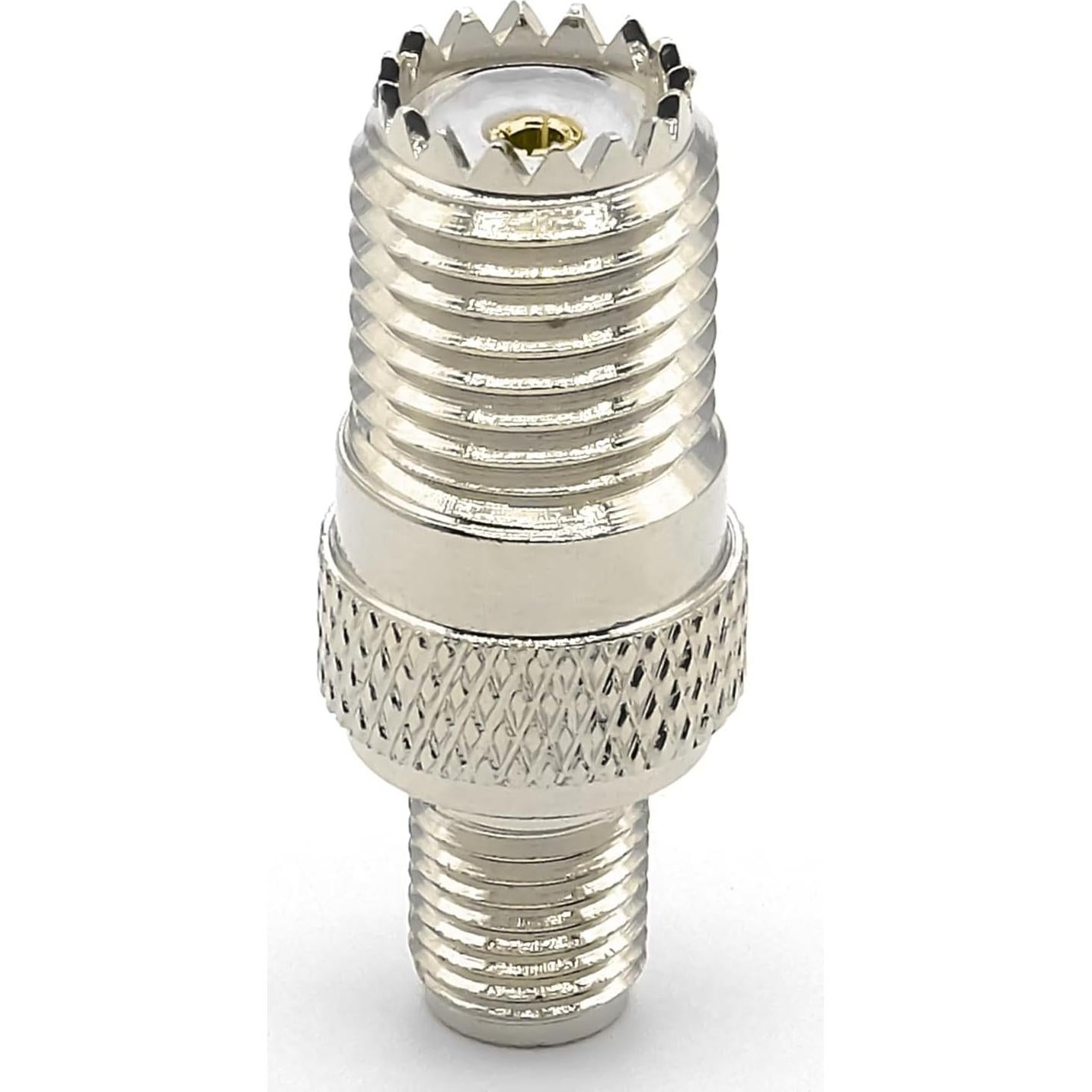 Adaptador Coaxial Mini UHF SO239 a SMA 2PCS Ahoaepy