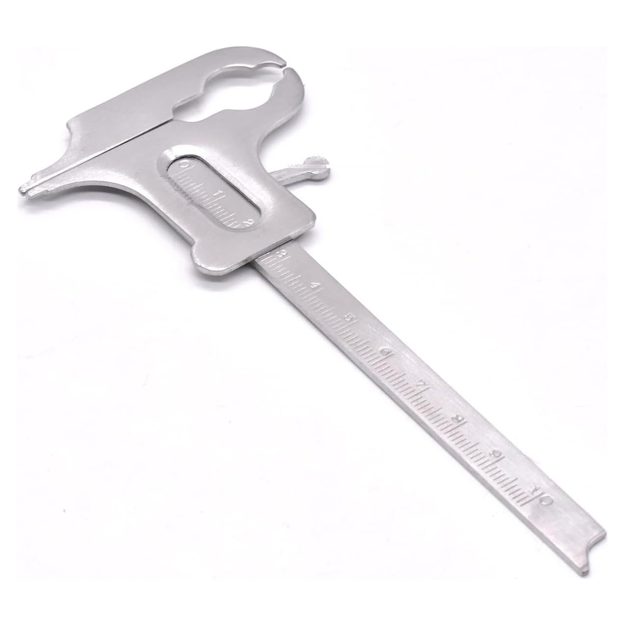 Calibrador Vernier Dental Angzhili 100mm Acero Inoxidable