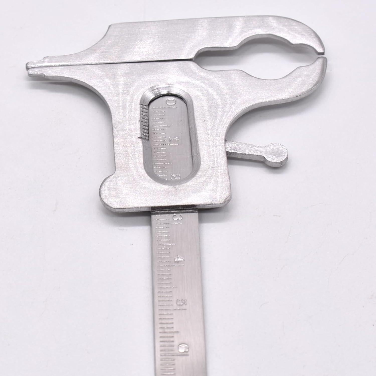 Calibrador Vernier Dental Angzhili 100mm Acero Inoxidable