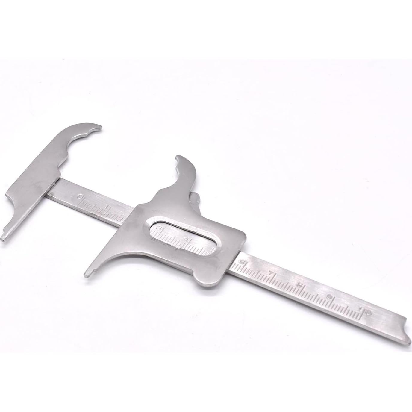 Calibrador Vernier Dental Angzhili 100mm Acero Inoxidable