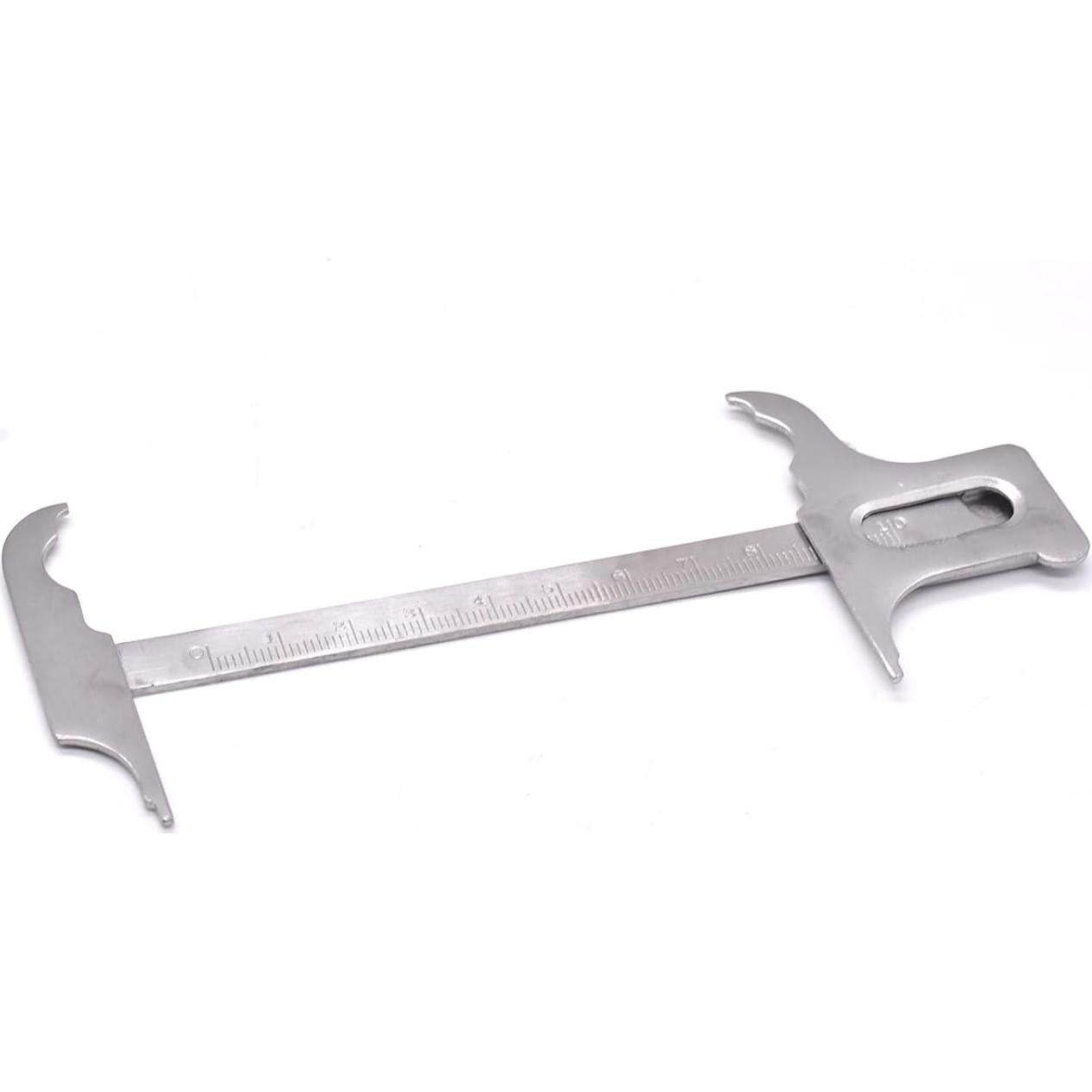 Calibrador Vernier Dental Angzhili 100mm Acero Inoxidable