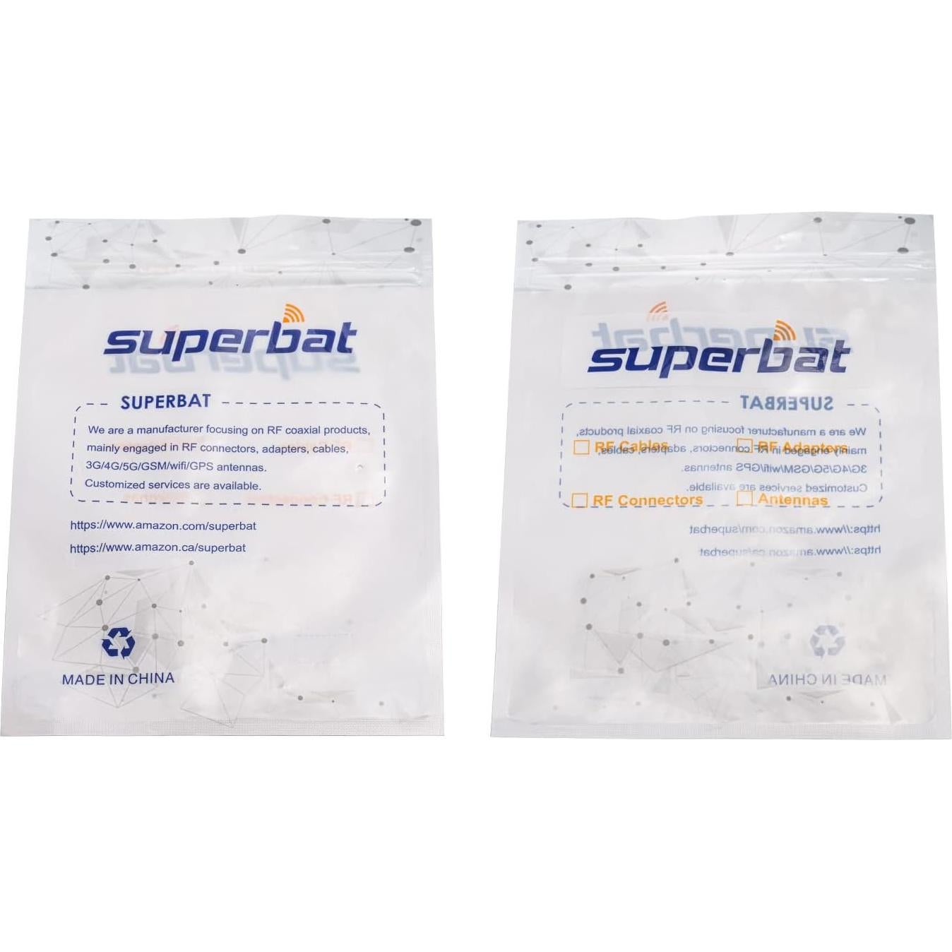 Cable Coaxial UHF Macho PL-259 30 cm Superbat RG58