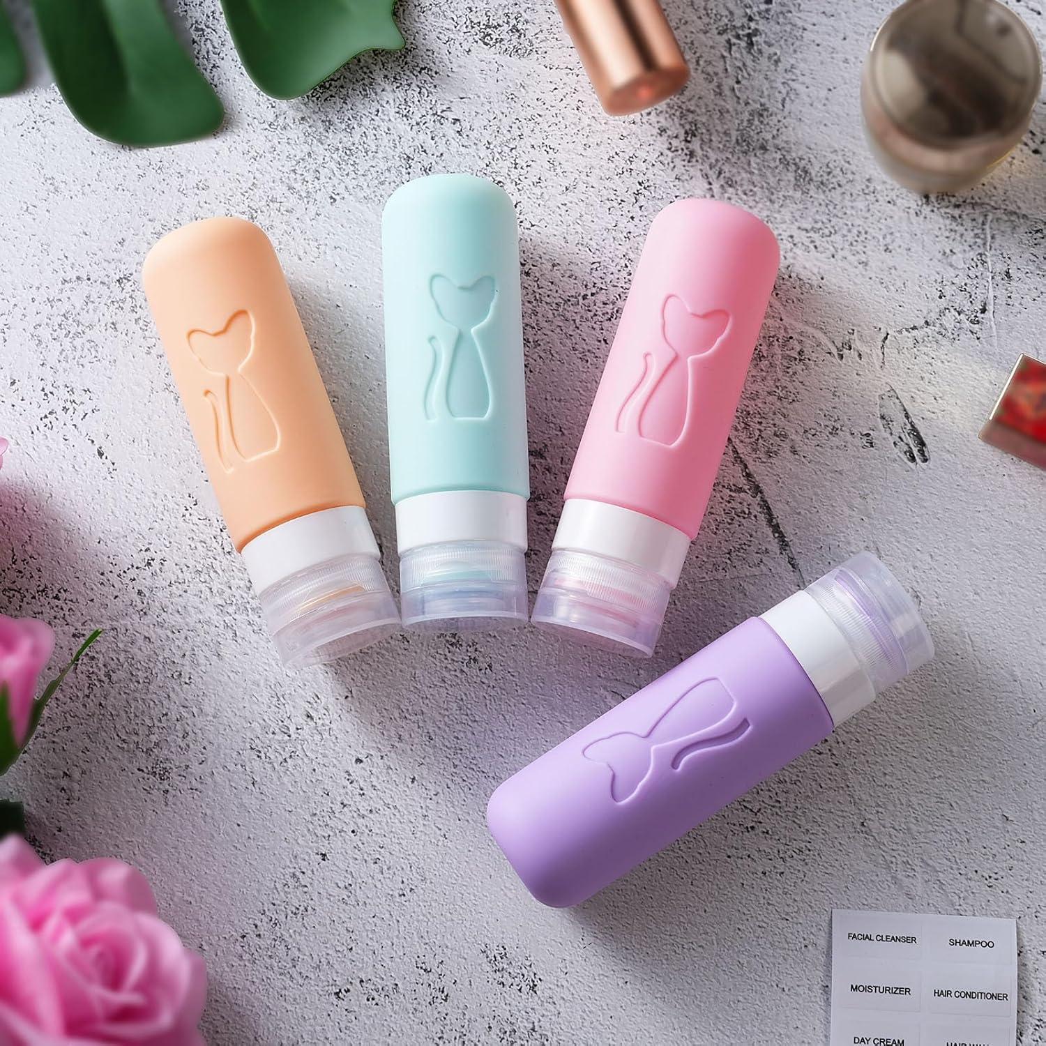 Botellas de viaje a prueba de fugas Zafit 88.72 ml 4 unidades