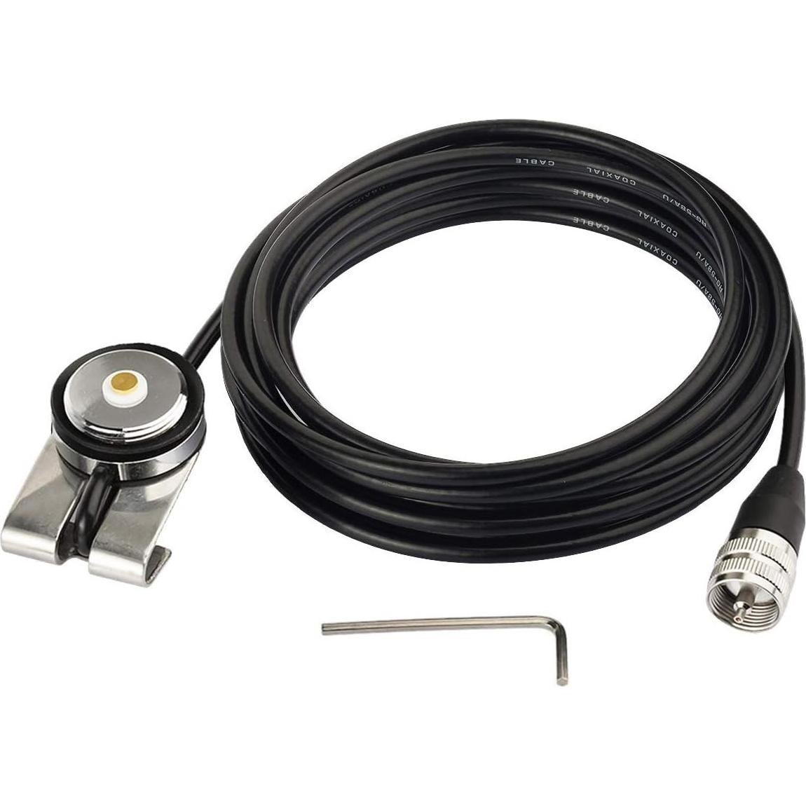 Antena de Radio Móvil Bingfu Doble Banda VHF UHF 136-470MHz