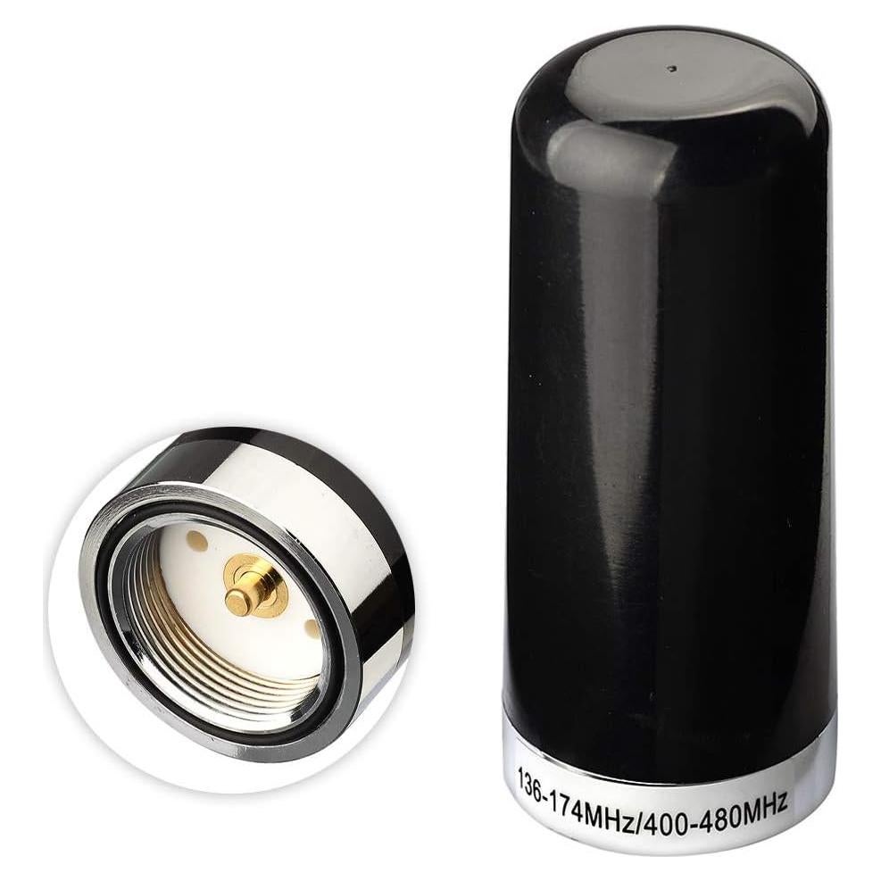 Antena de Radio Móvil Bingfu Doble Banda VHF UHF 9cm