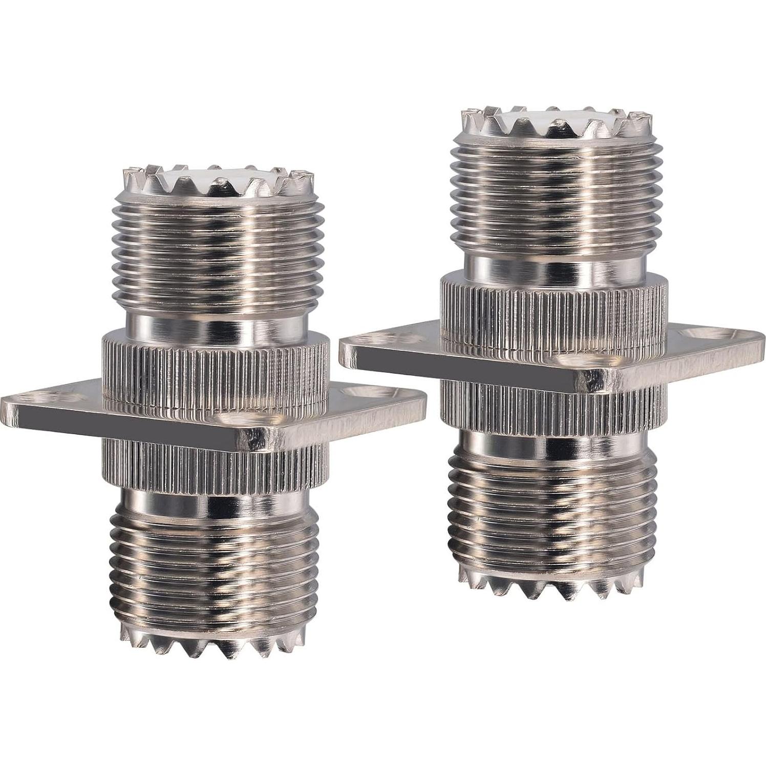 Conector UHF Femenino SO239 Onelinkmore para Antena Coaxial - 2 Unidades