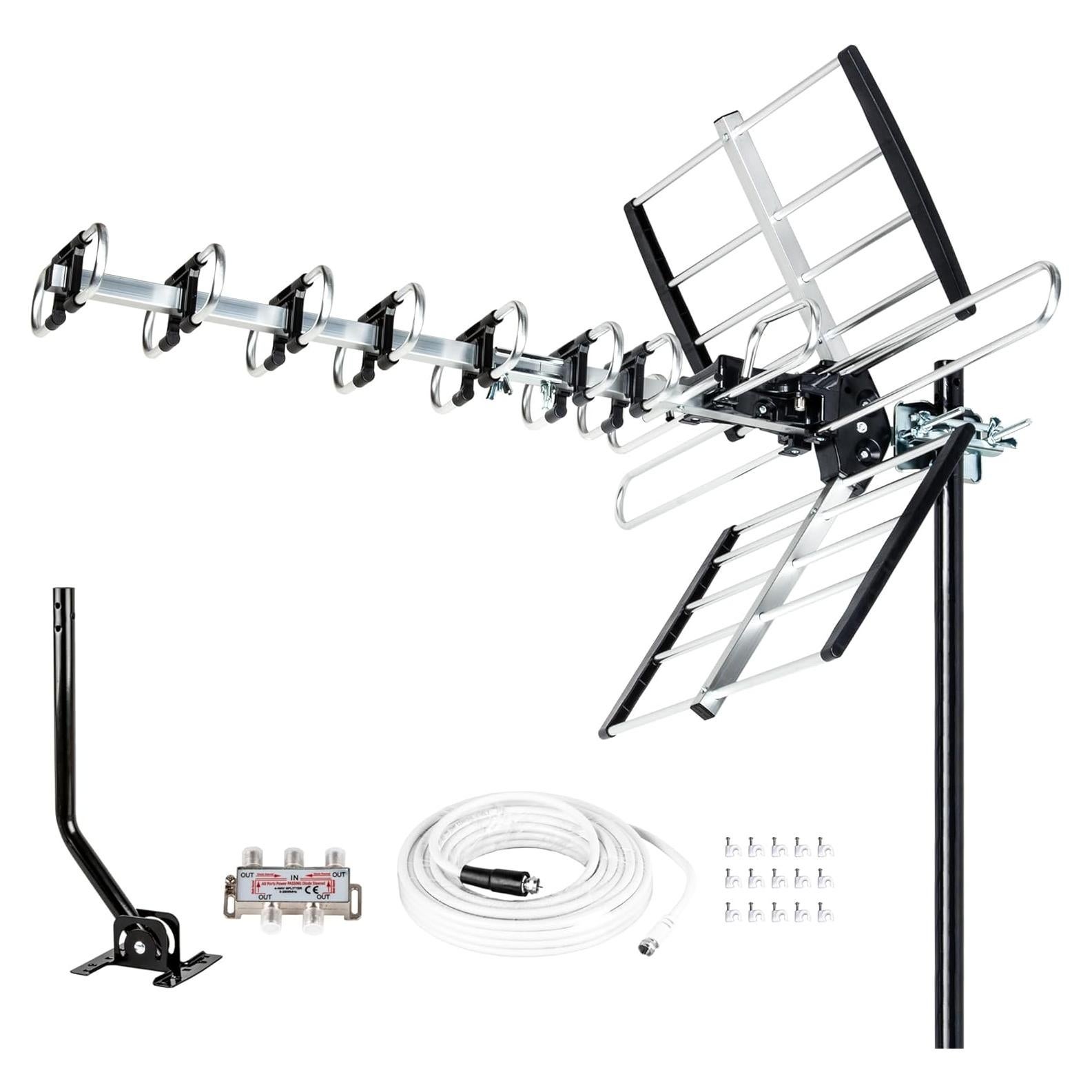 Antena HDTV Five Star 200 Millas UHF/VHF 4K ATSC 3.0