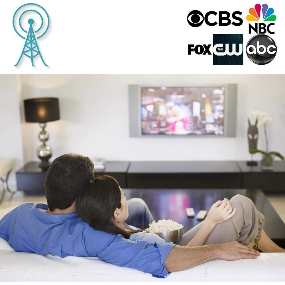 Antena HDTV Amplificada Exterior Five Star 200 Millas 4K 1080P