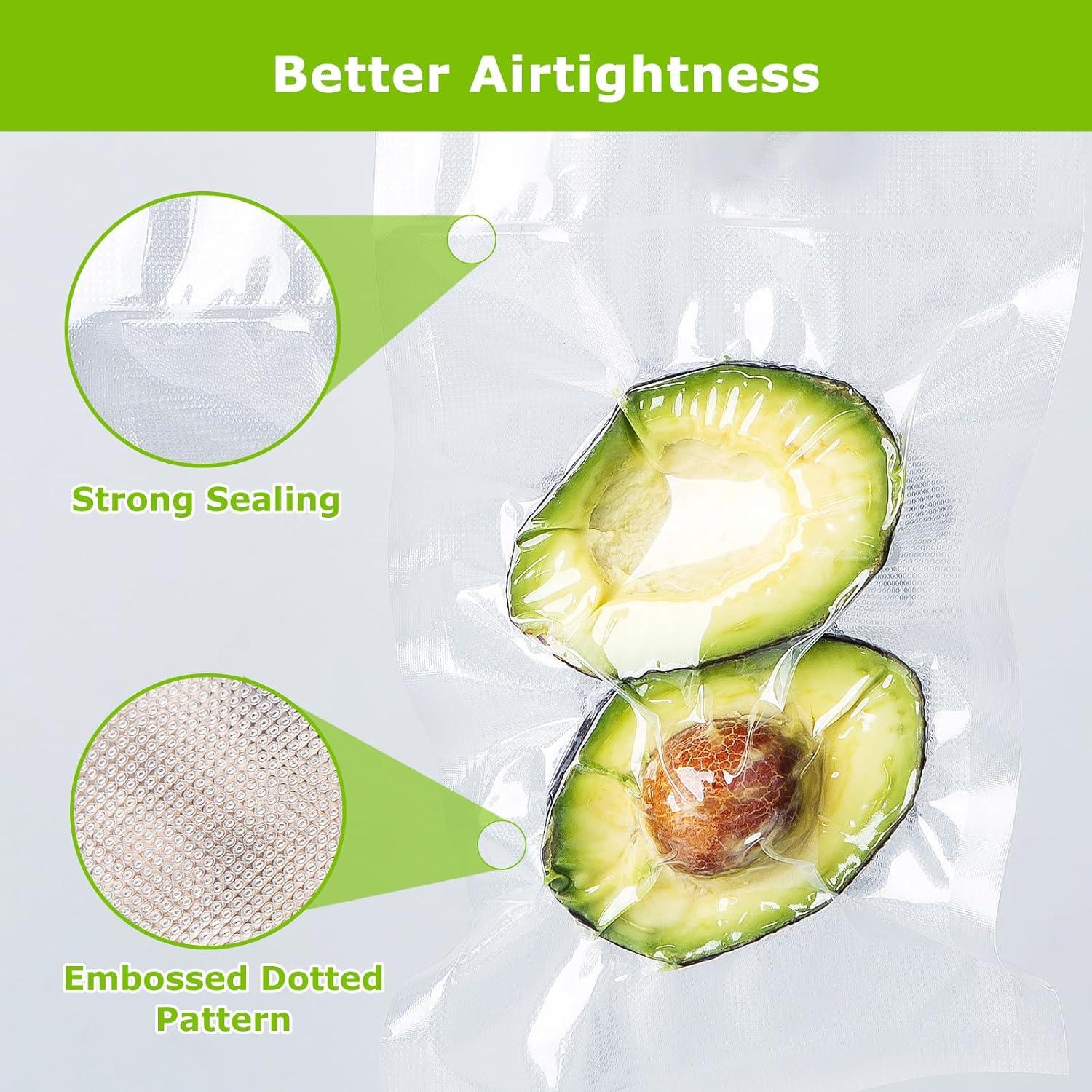 Bolsas de Sellado al Vacío Bonsenkitchen 2 Rollos 28x15m