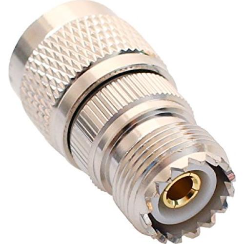 Adaptador Coaxial N Macho a UHF Hembra 3 Pcs Exgoofit