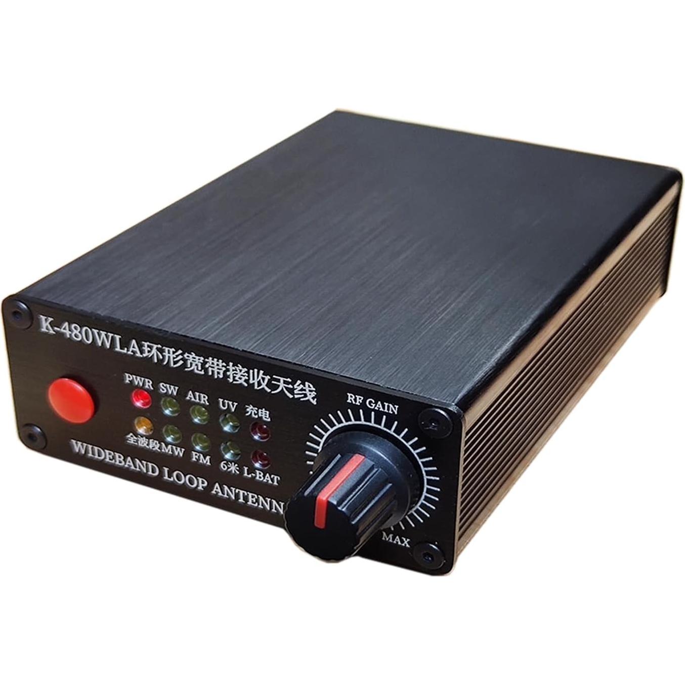 Antena de Bucle Activo GOOZEEZOO K-480WLA 0.5-500MHz 30dBi