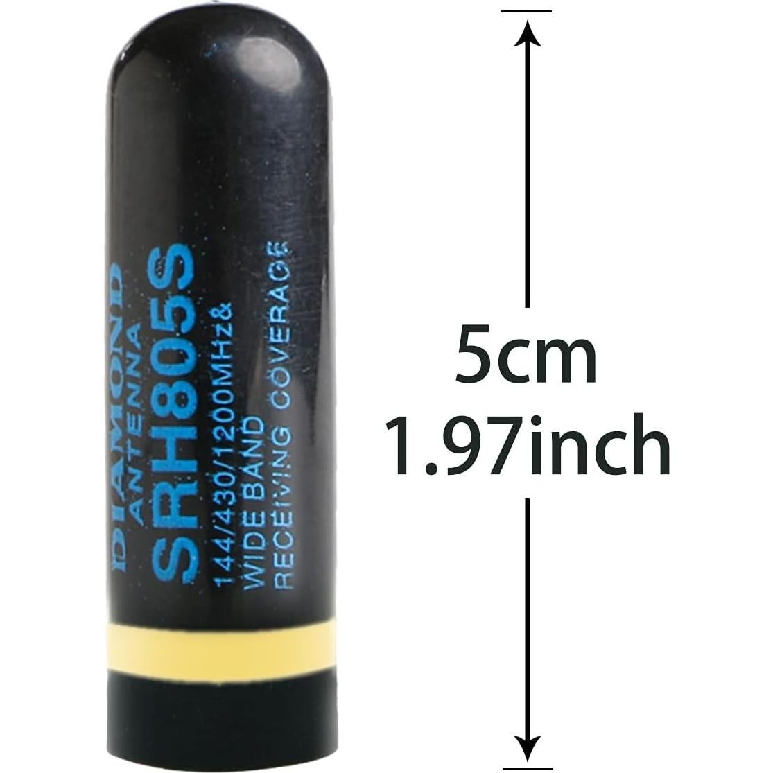 Antena de Reemplazo VHF/UHF Canneng SMA-Masculino 5cm (2 Piezas)